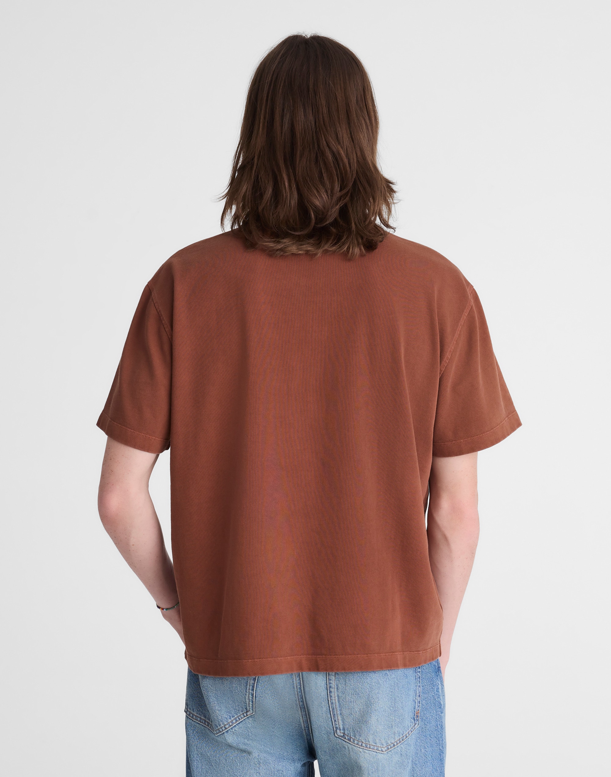 Short-Sleeve Compact-Knit Polo