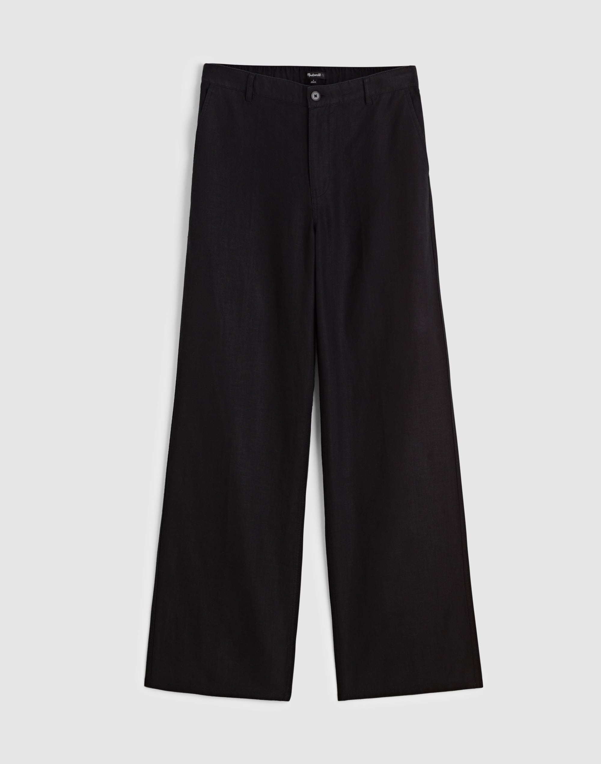 The Zoe Relaxed Straight Pant in 100% Linen