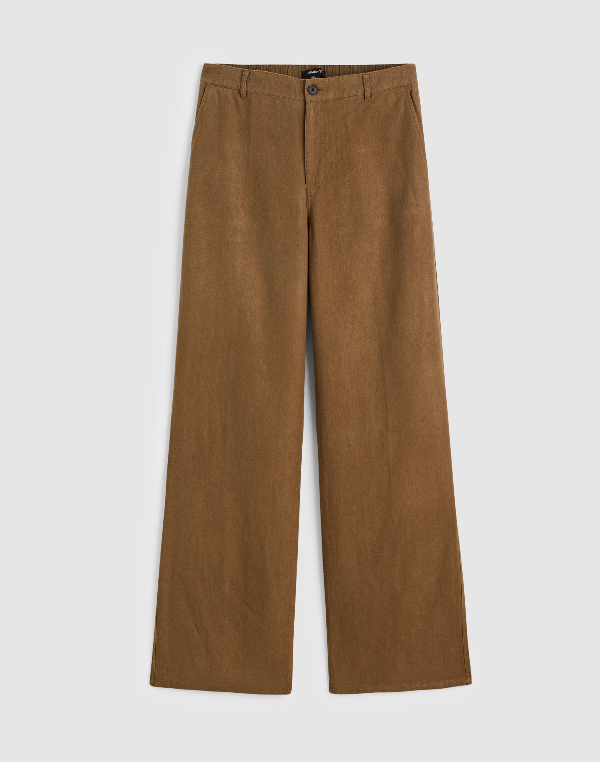 The Tall Zoe Relaxed Straight Pant in 100% Linen
