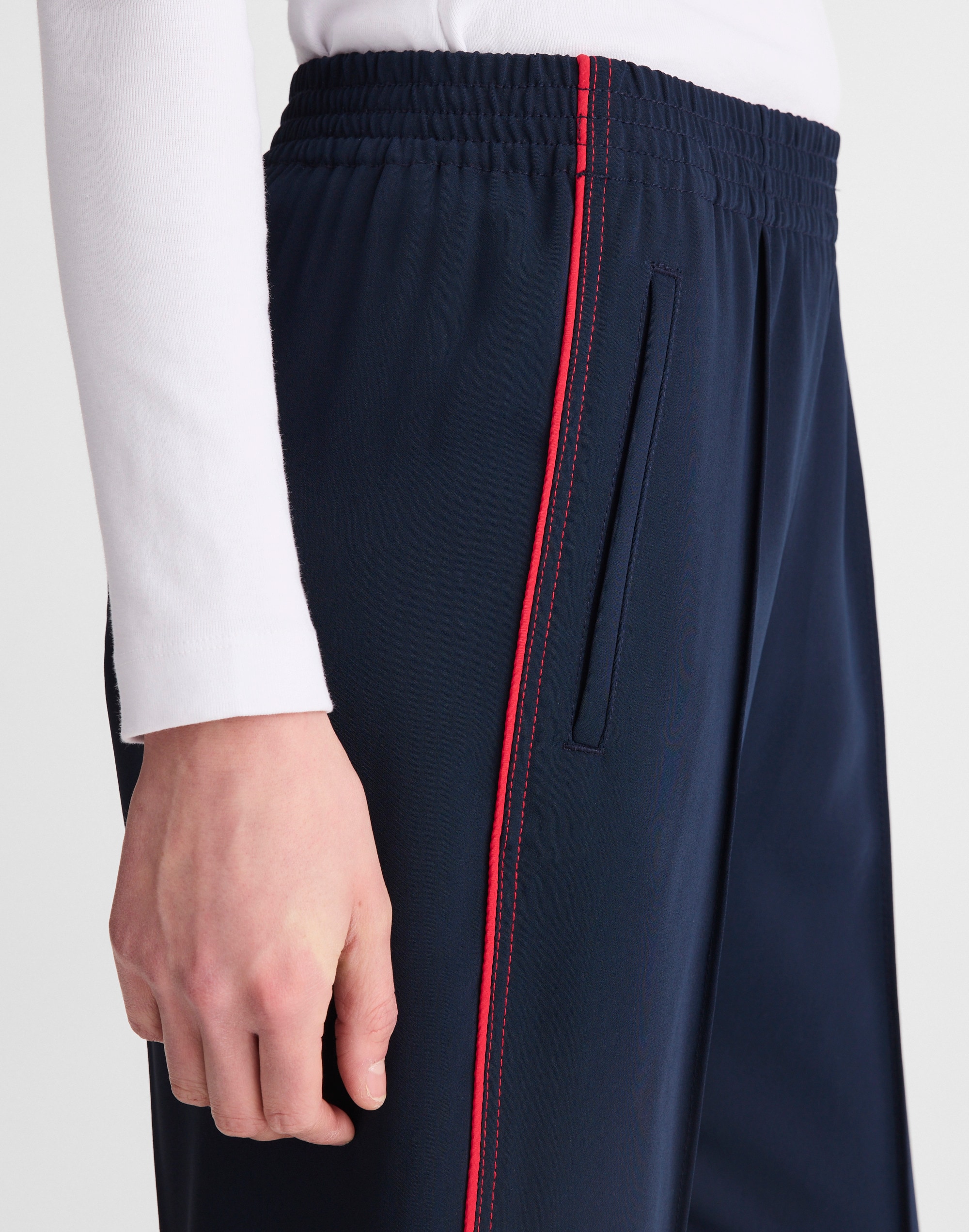 Pull-On Bootcut Track Pant