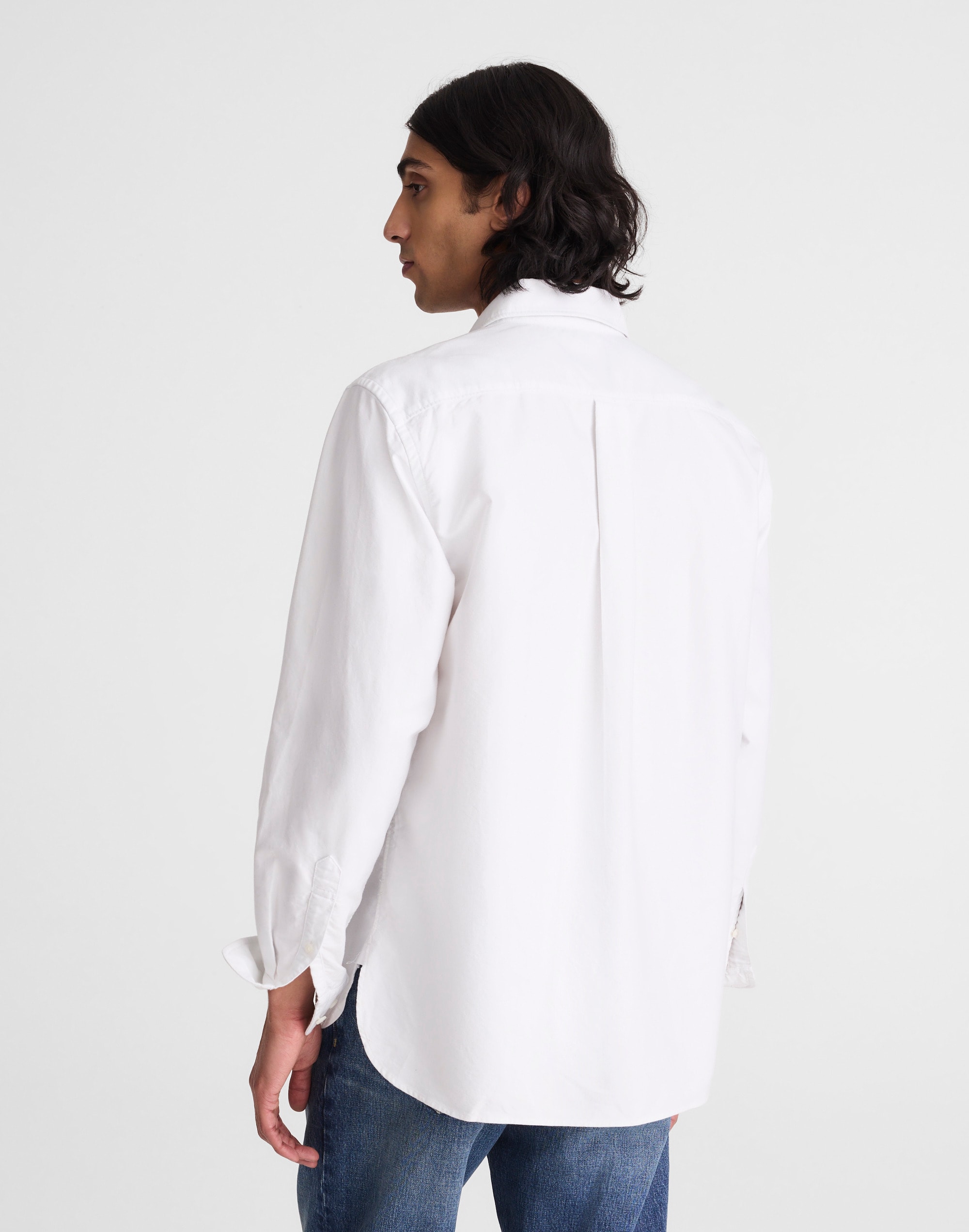 Single-Pocket Shirt in Allday Oxford