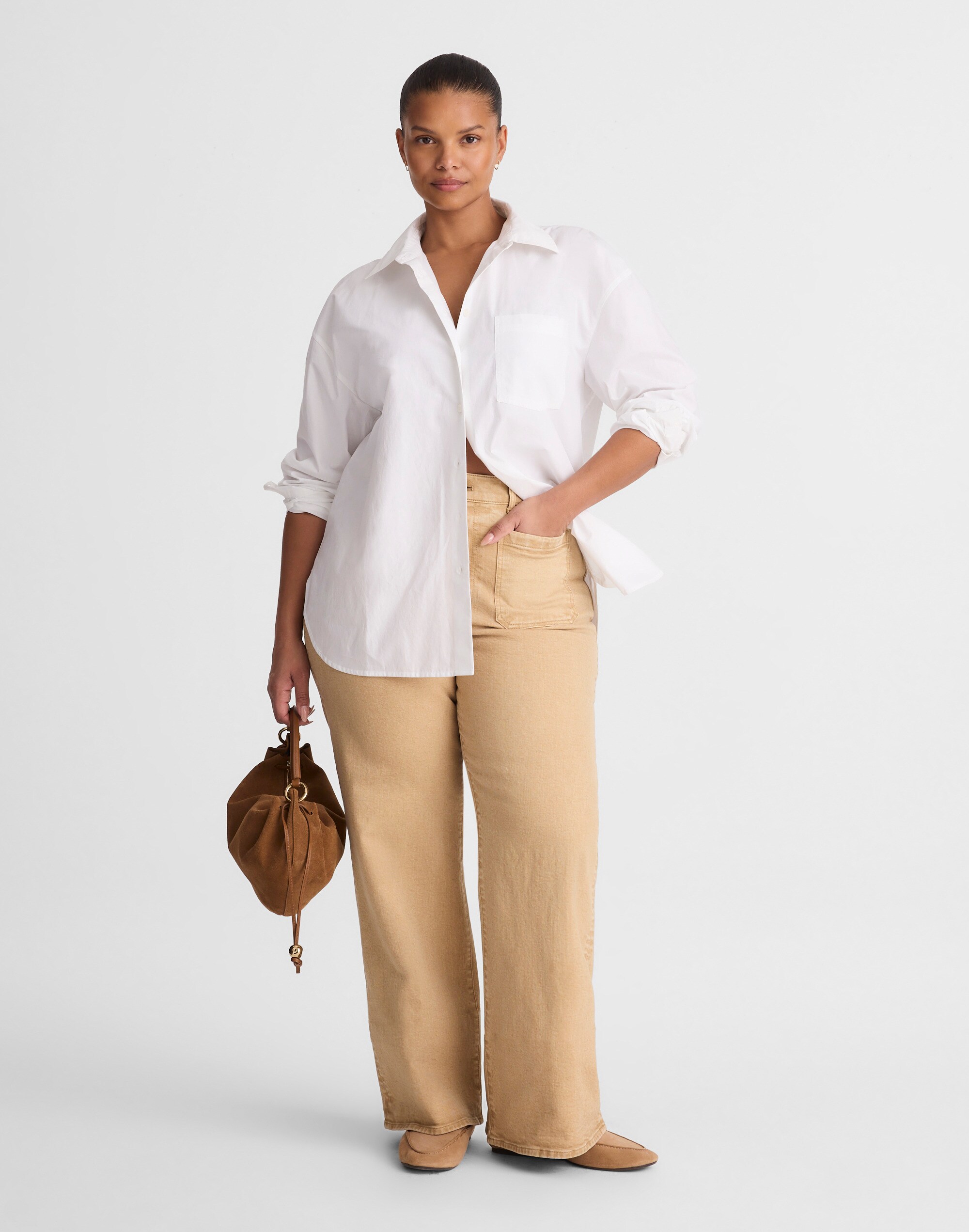 The Plus Emmy Wide-Leg Pant