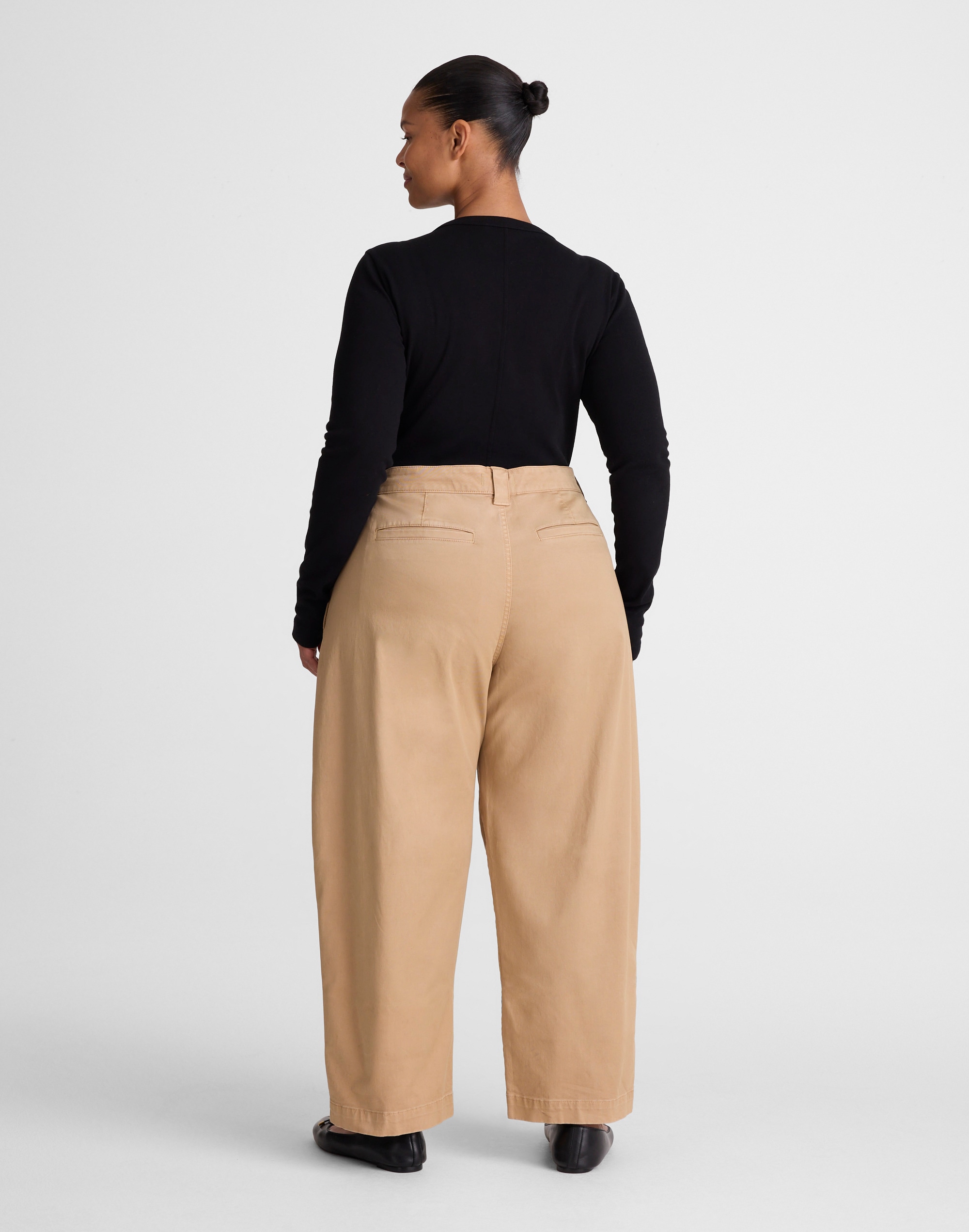 The Plus Barrel-Leg Chino Pant