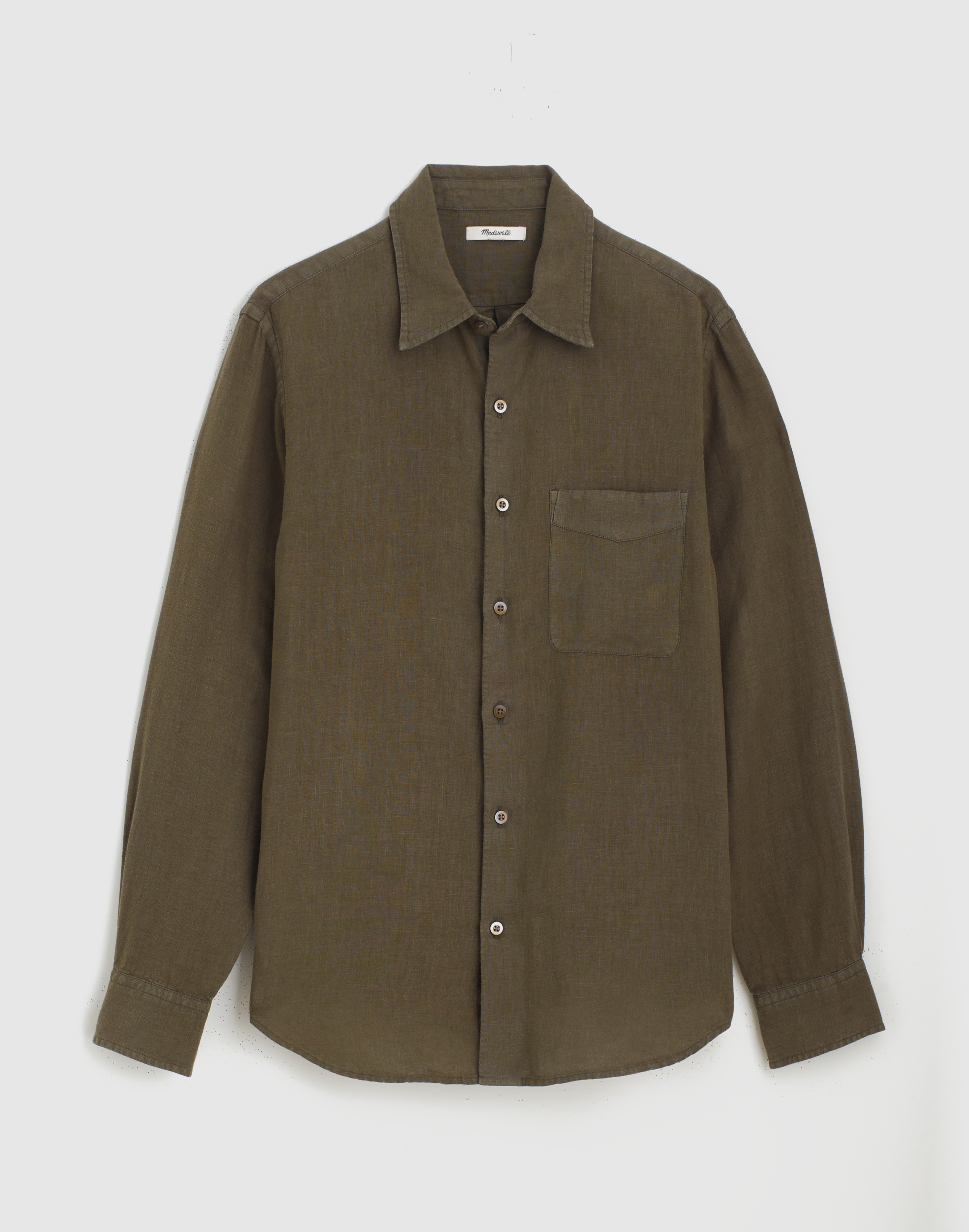 Button-Up Shirt in Linen