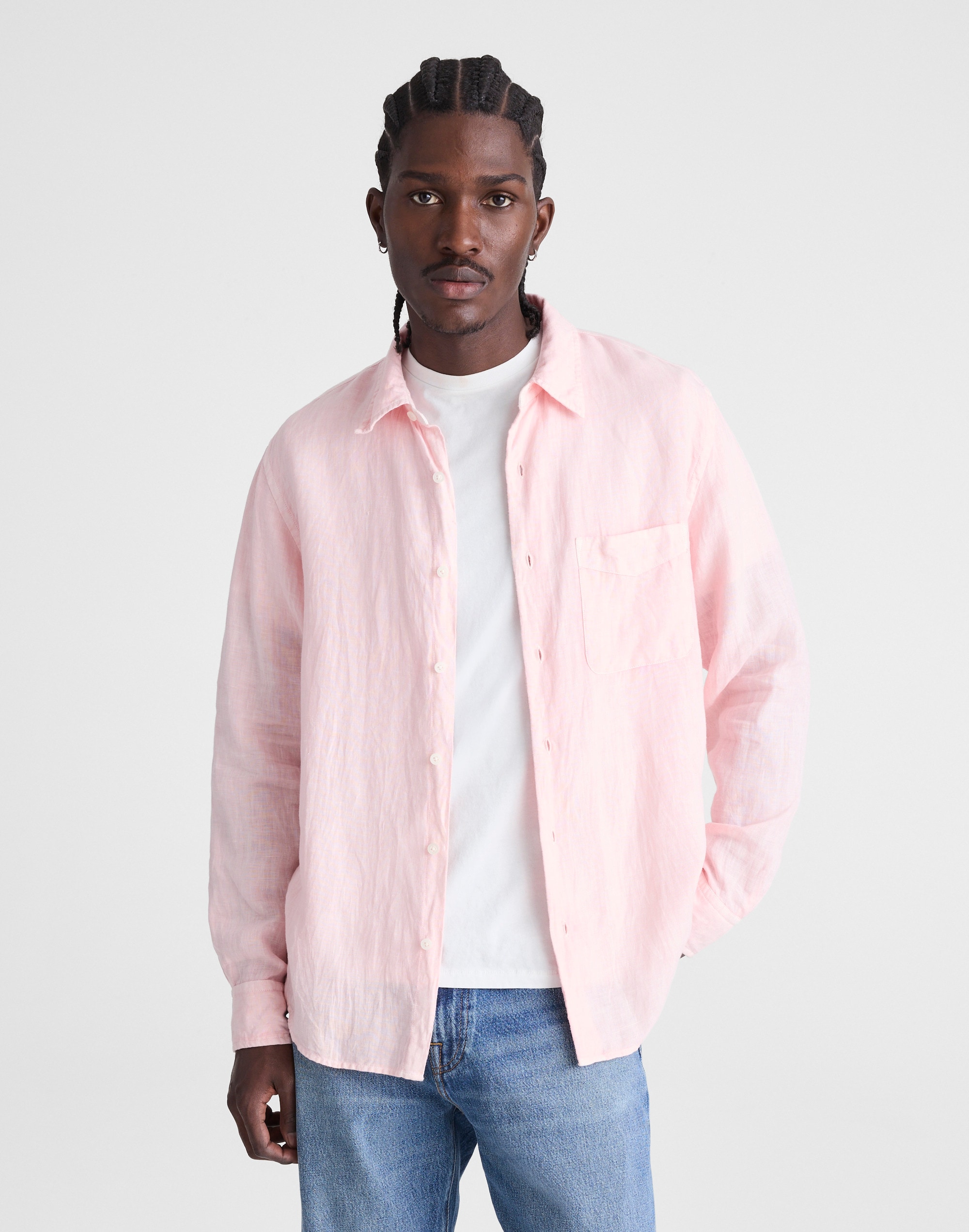 Button-Up Shirt in Linen from Madewell - $118