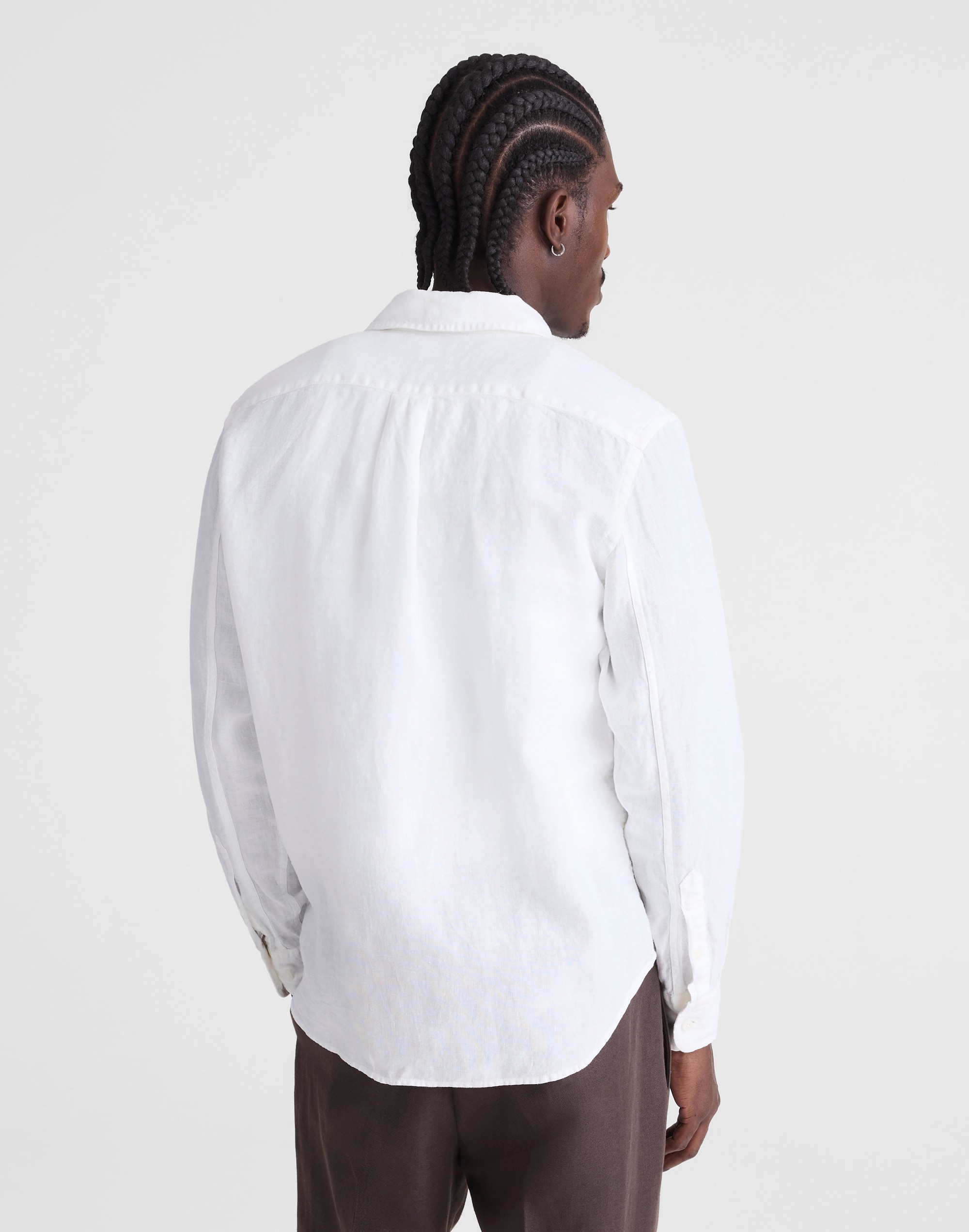 Button-Up Shirt in Linen