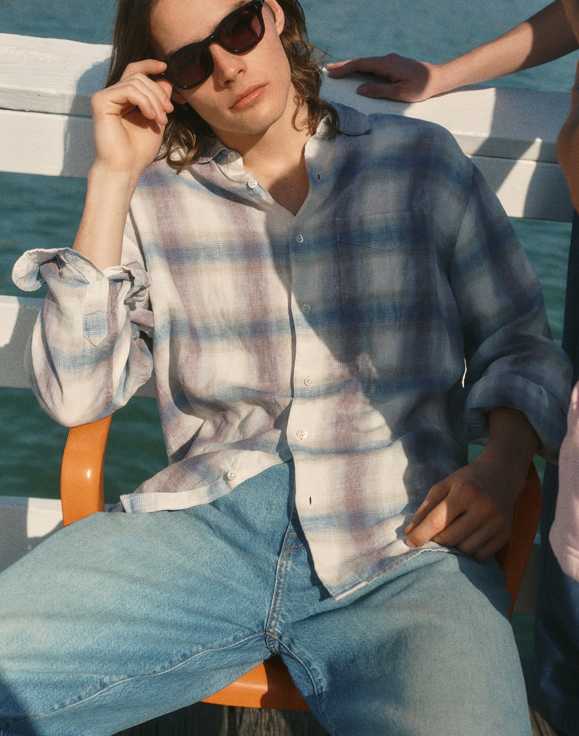 Button-Up Shirt in Linen