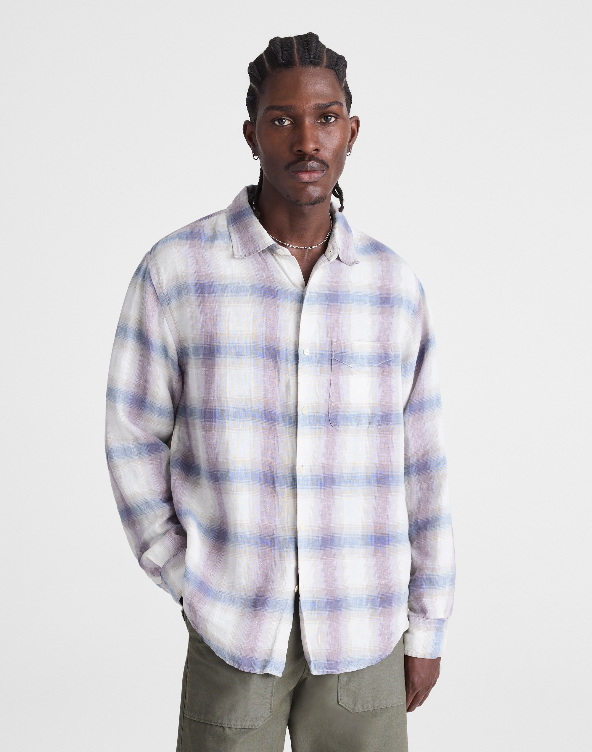 Button-Up Shirt in Linen