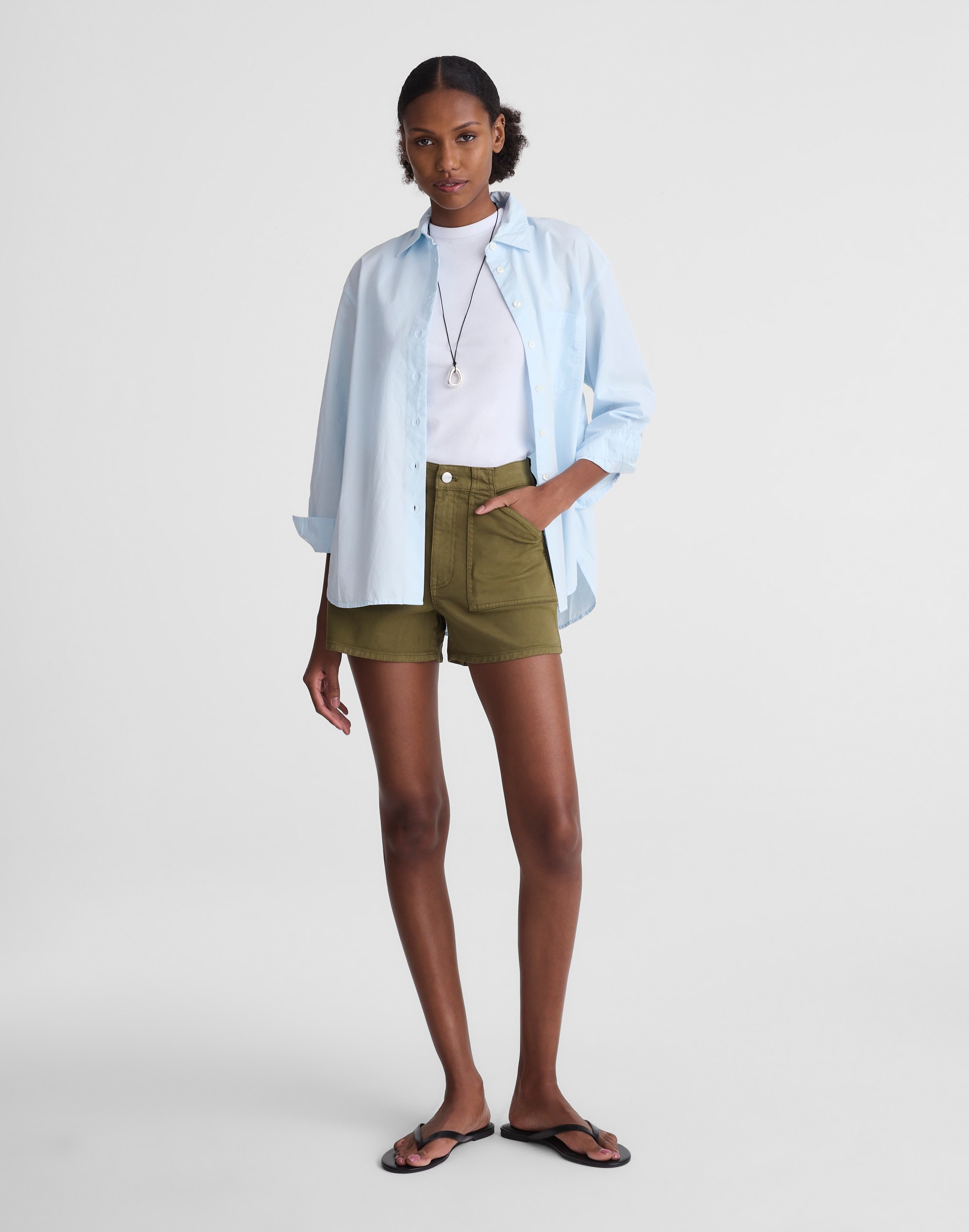 the perfect vintage utility short