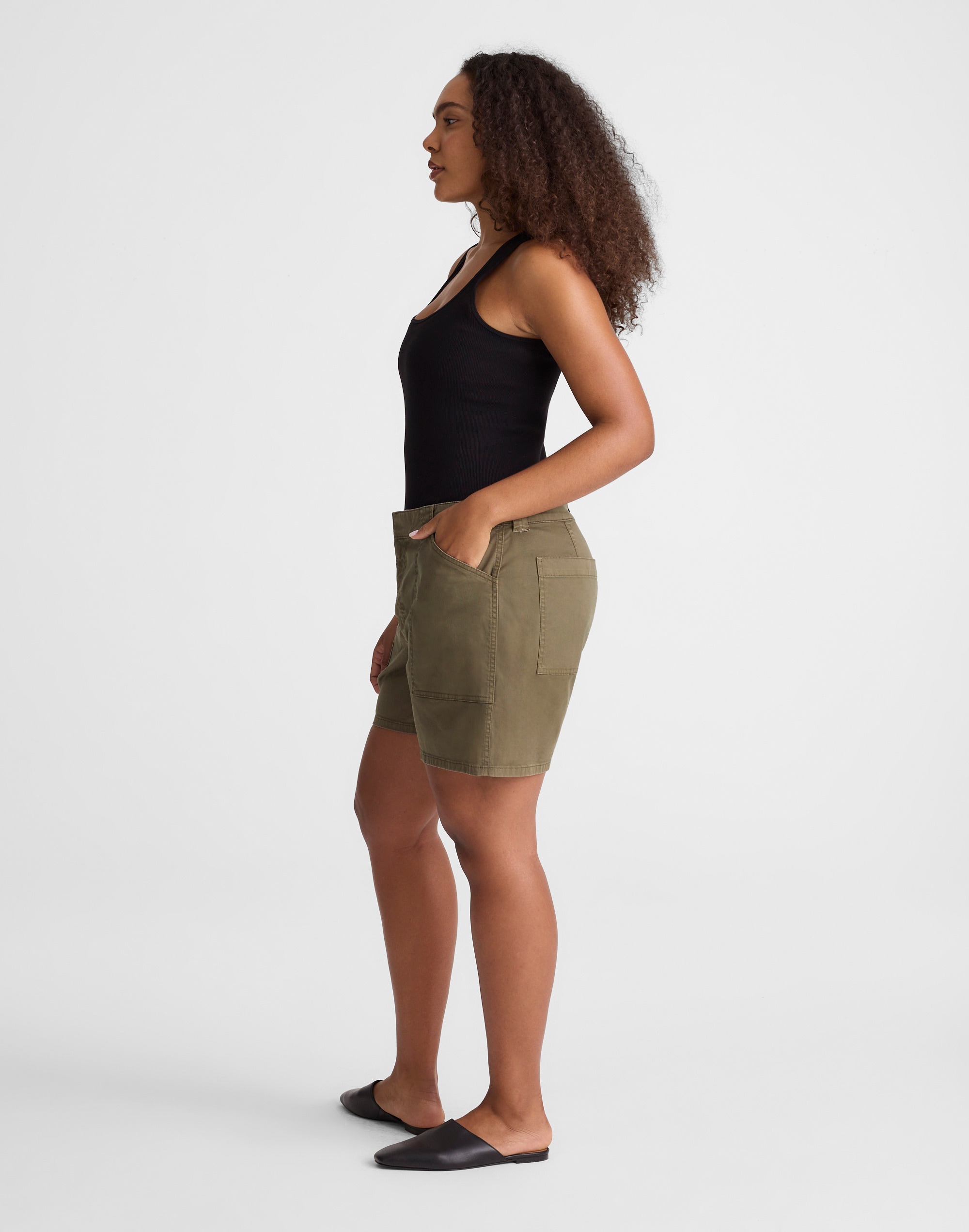 The Curvy Short Essex Utility Short