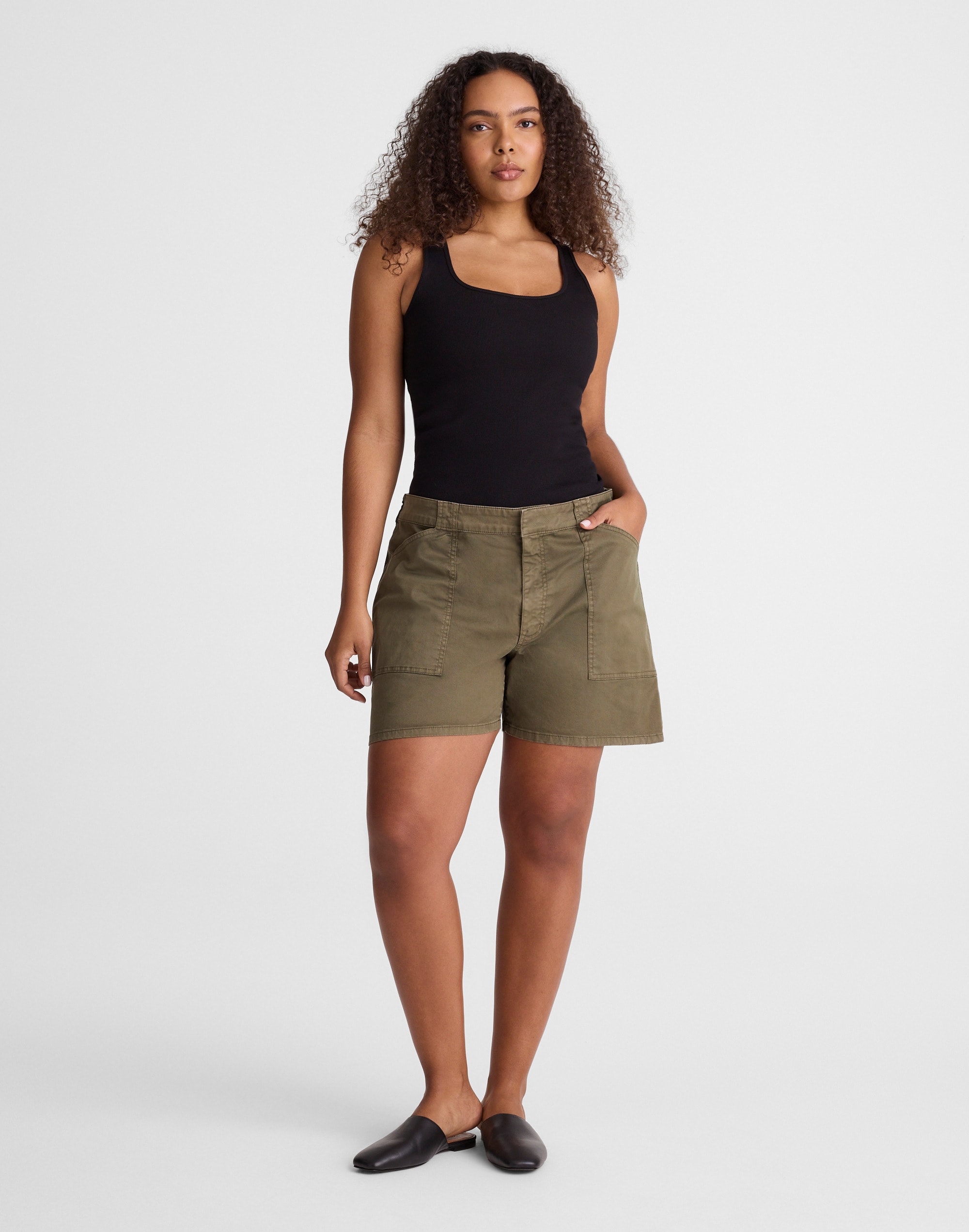 The Curvy Short Essex Utility Short