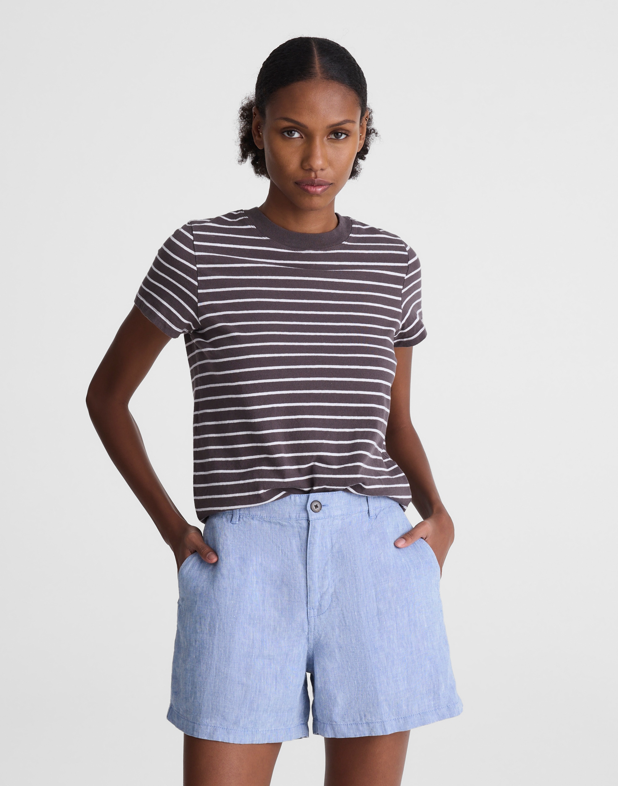 The Zoe Short in 100% Linen