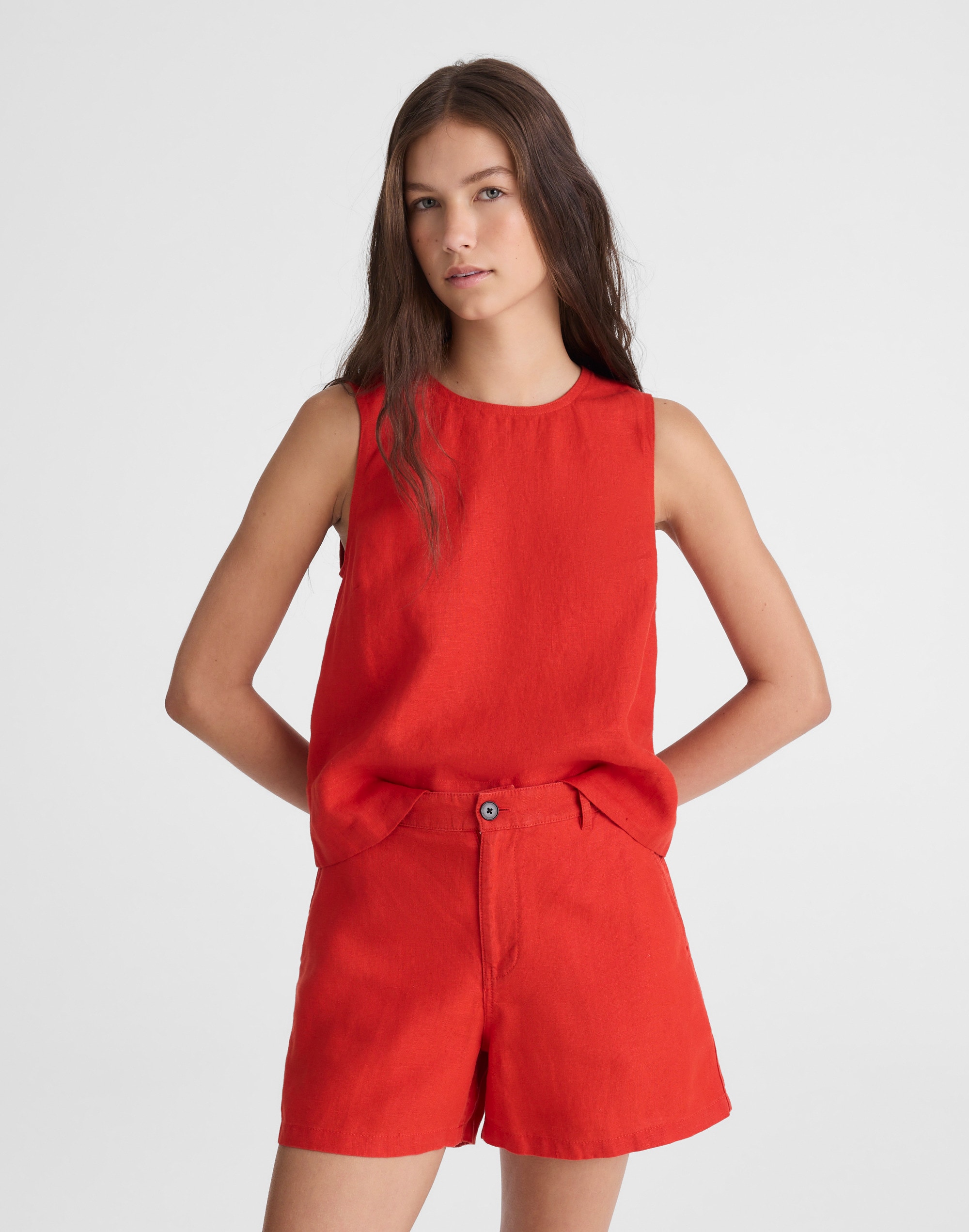 The Zoe Short in 100% Linen