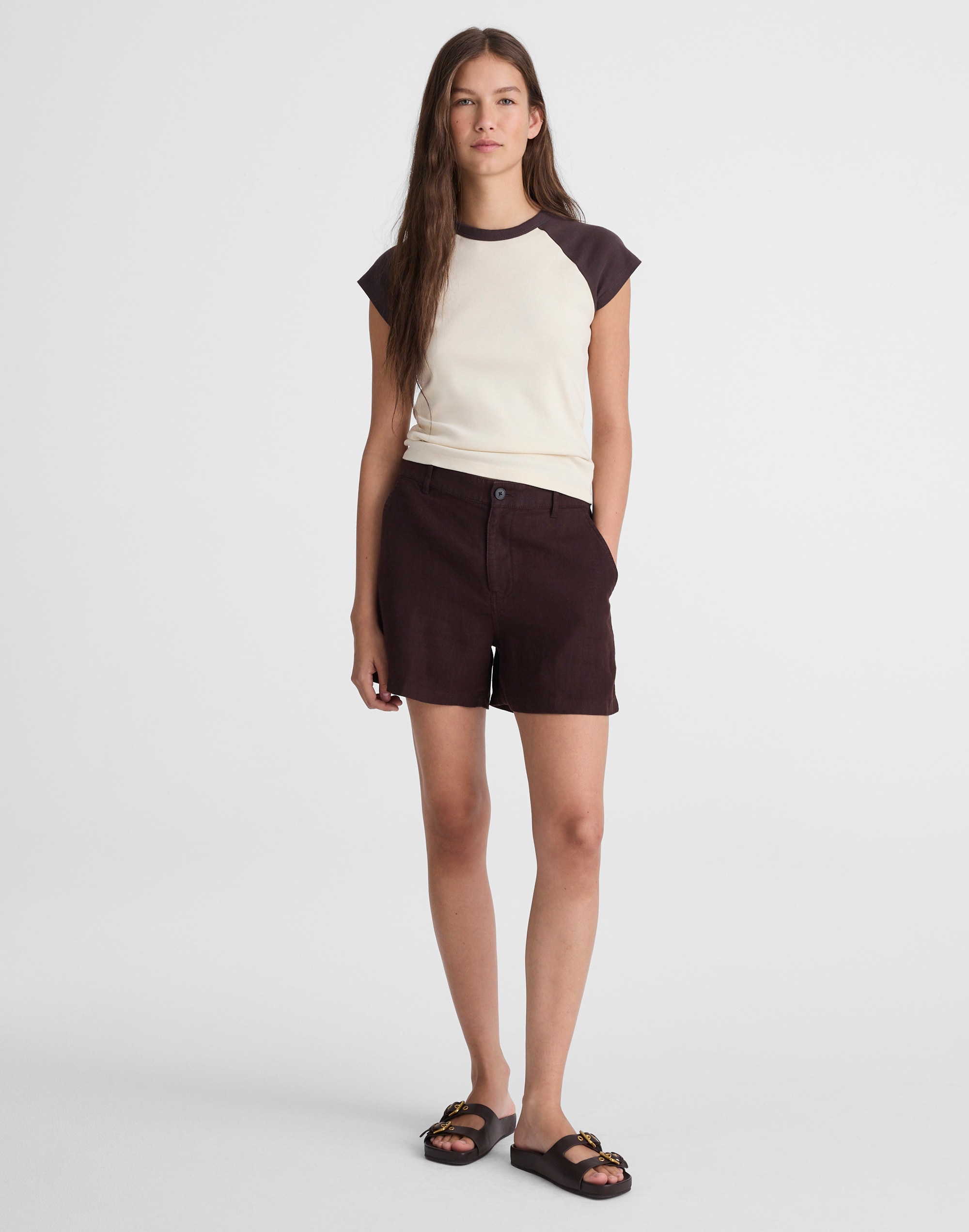 The Zoe Short in 100% Linen