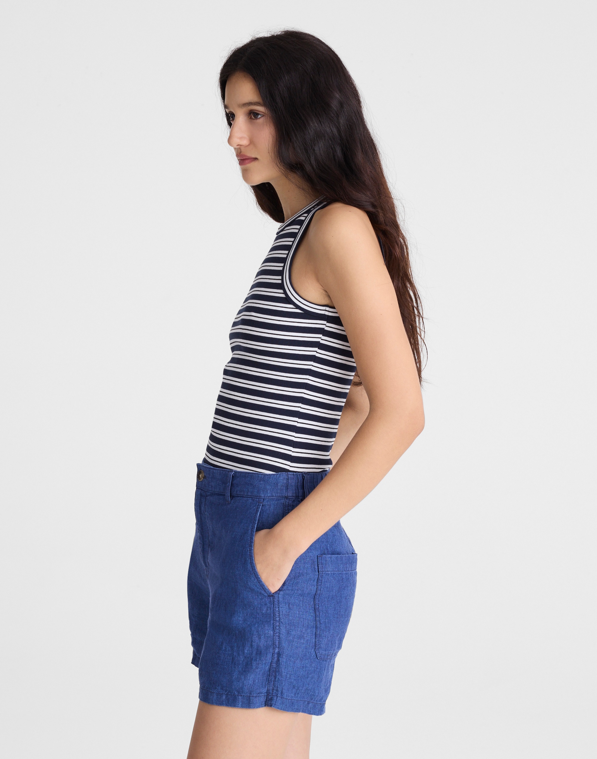 The Zoe Short in 100% Linen