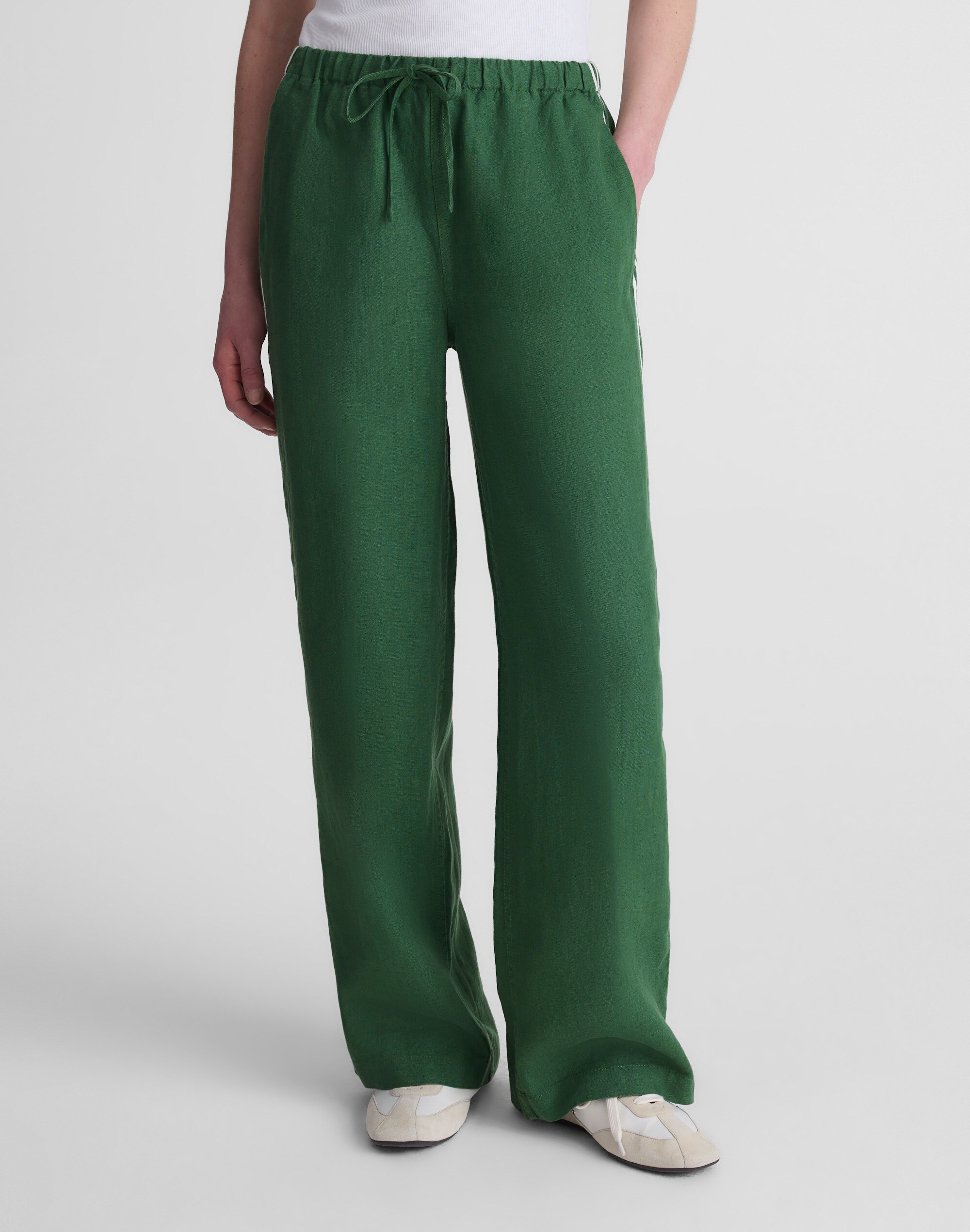 Tall Pull-On Pants in 100% Linen