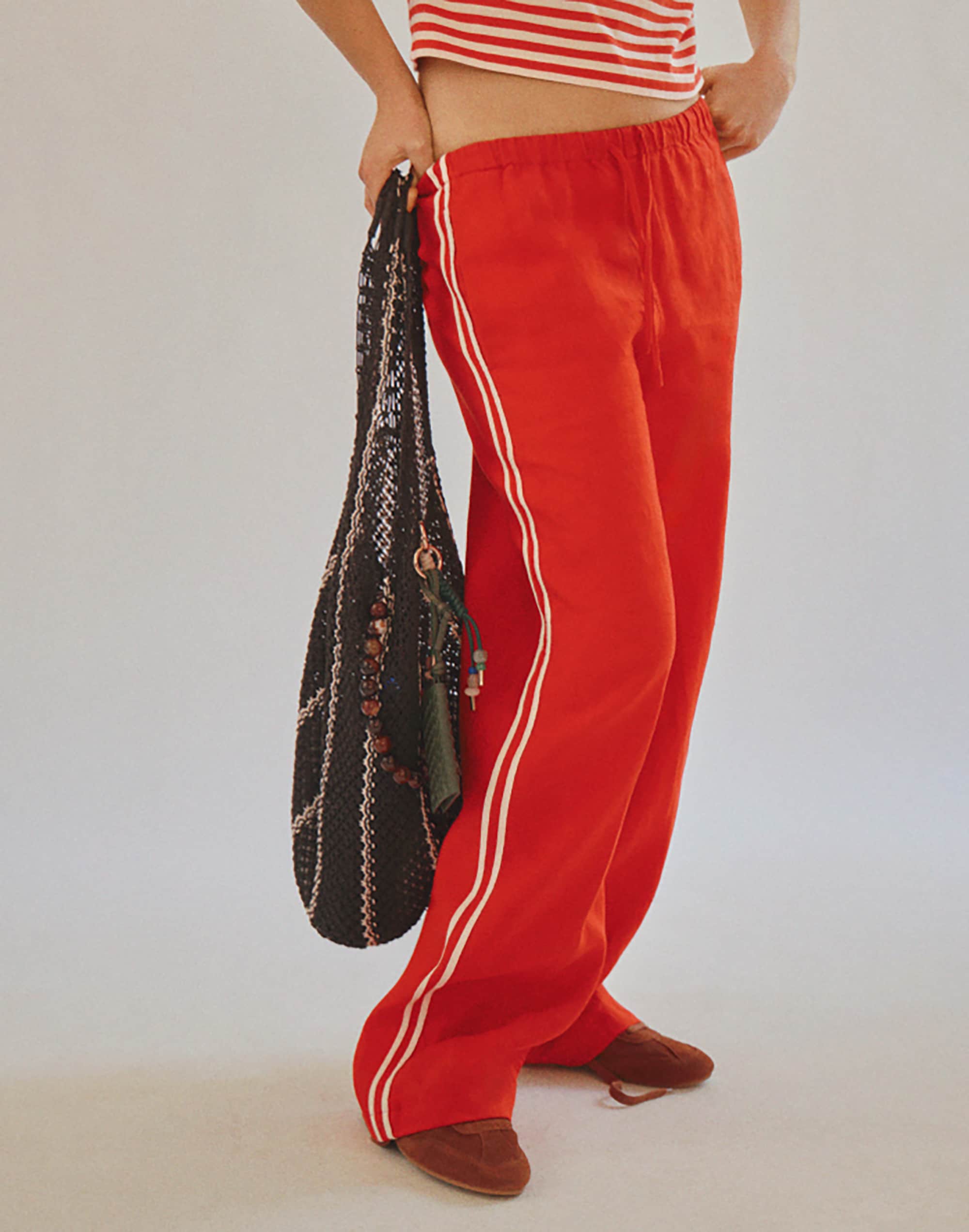 Pull-On Pants in 100% Linen Alternate Image 7