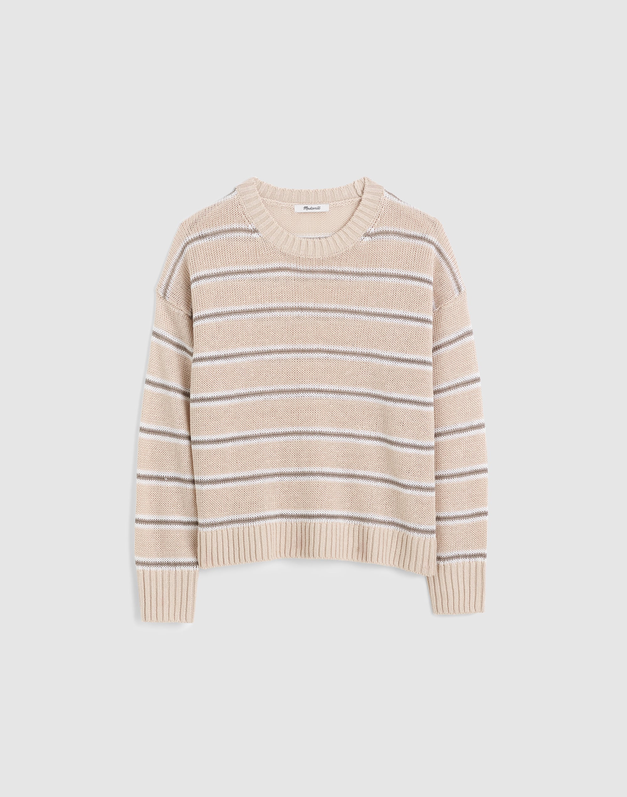 Linen Drop-Shoulder Sweater by Madewell