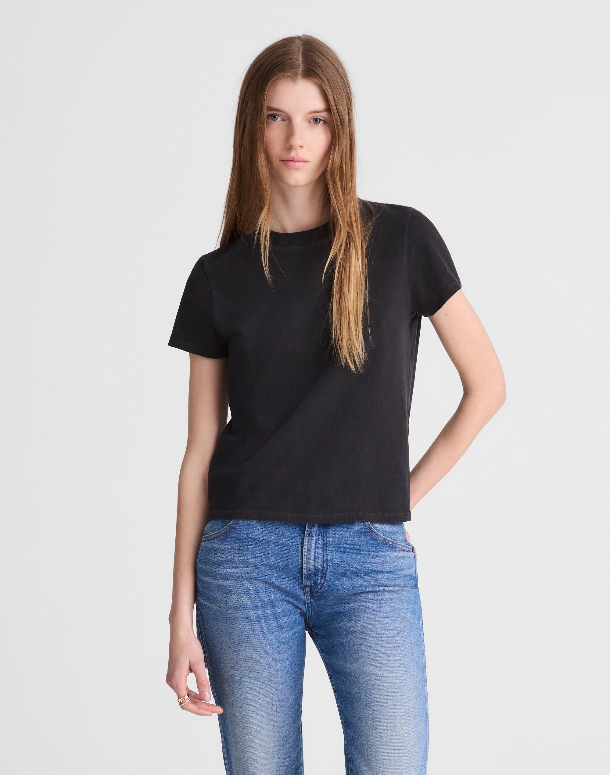 The Relaxed Tee in Vintage Jersey