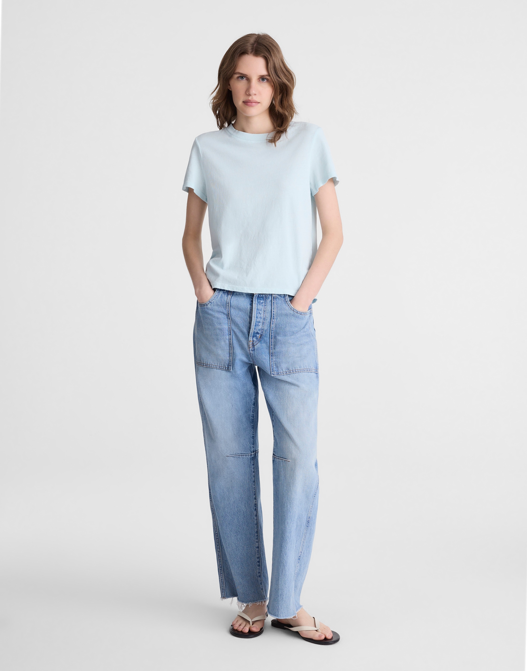 The Relaxed Tee in Vintage Jersey