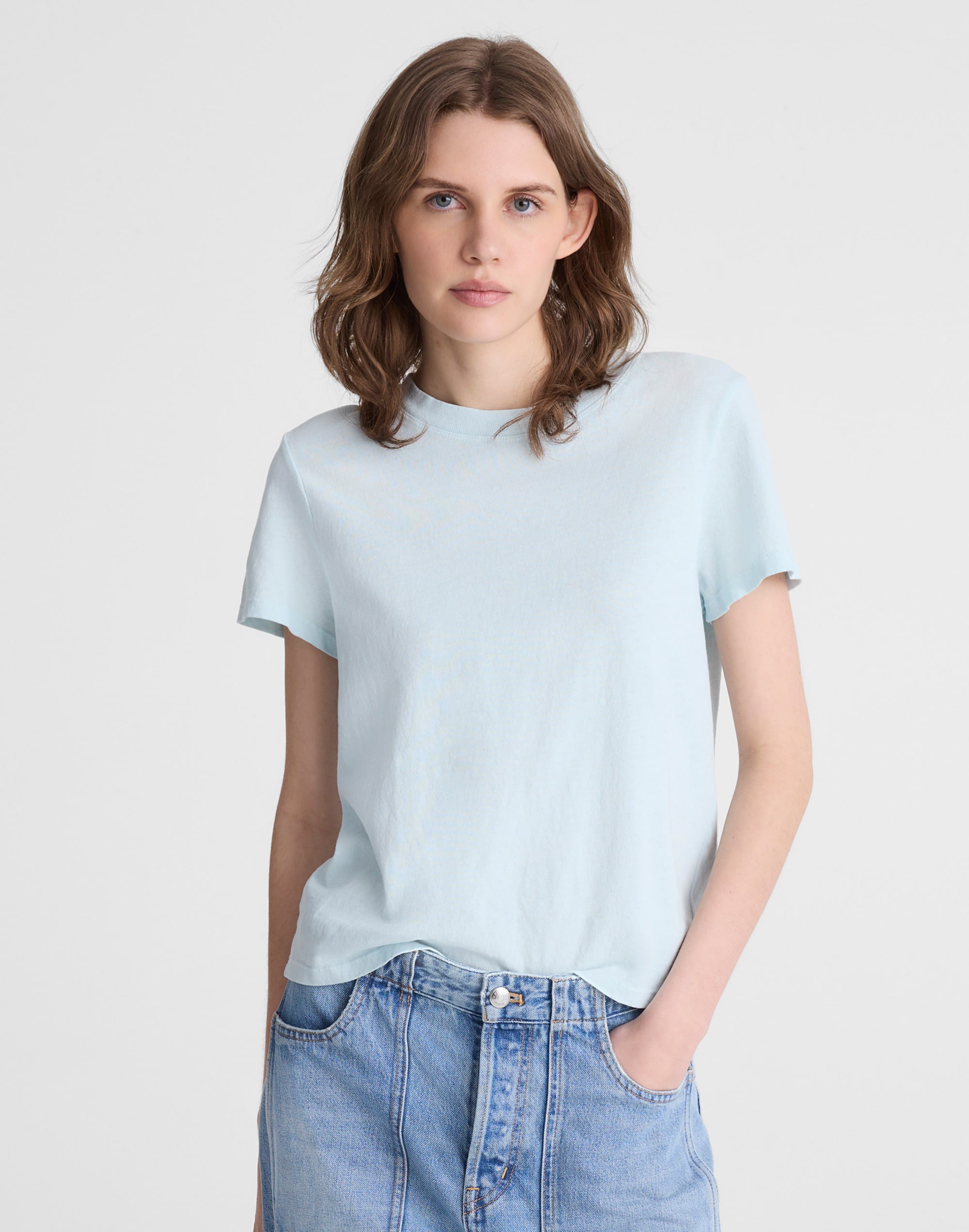 The Relaxed Tee in Vintage Jersey