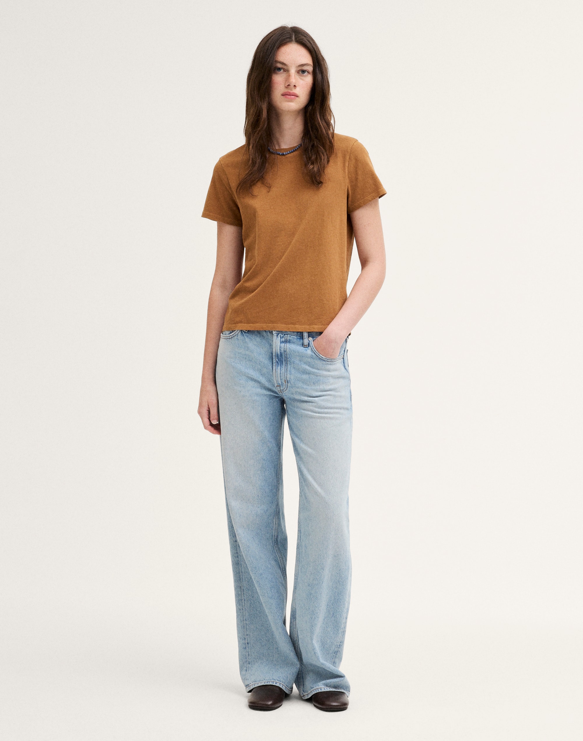 The Relaxed Tee in Vintage Jersey