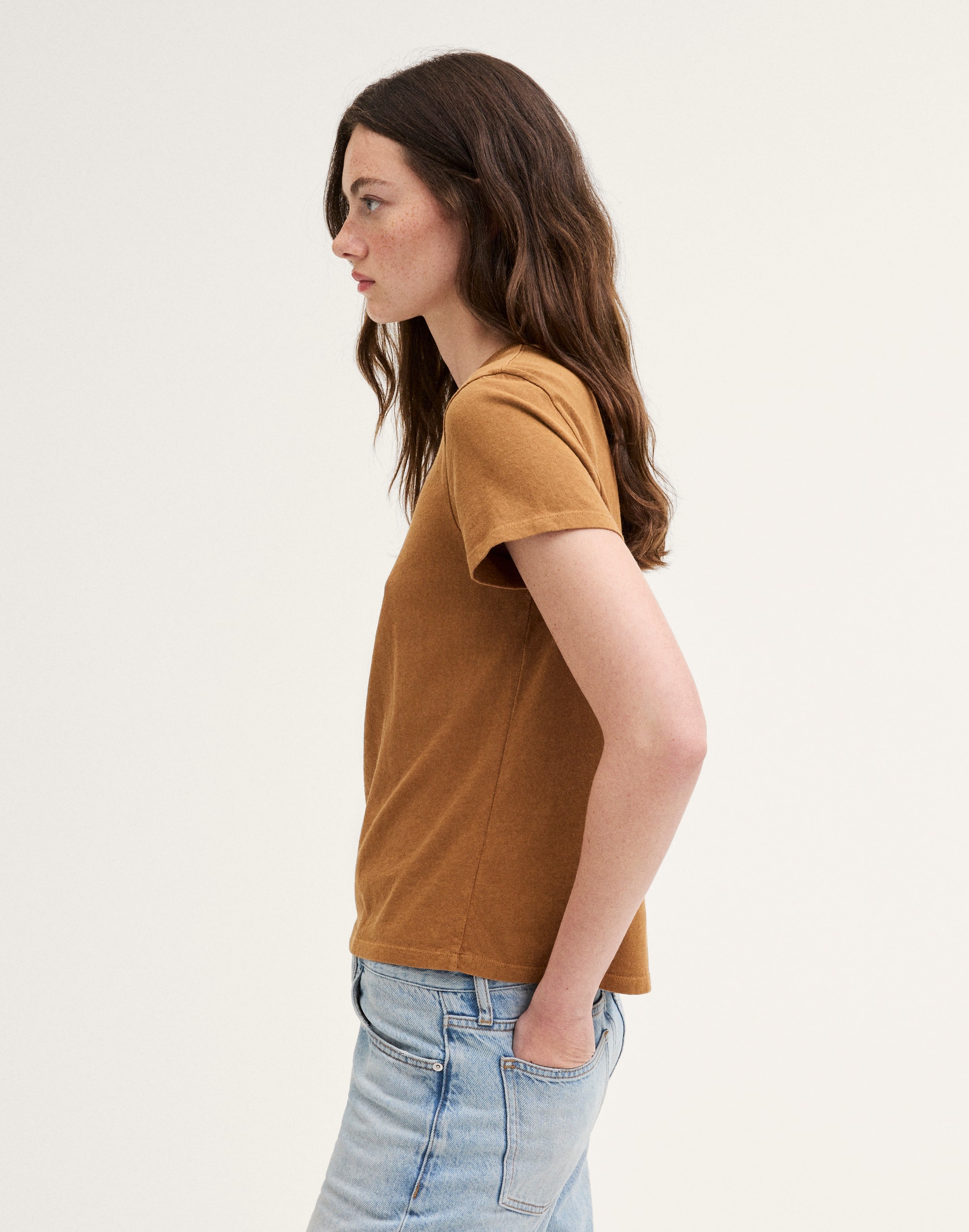 The Relaxed Tee in Vintage Jersey