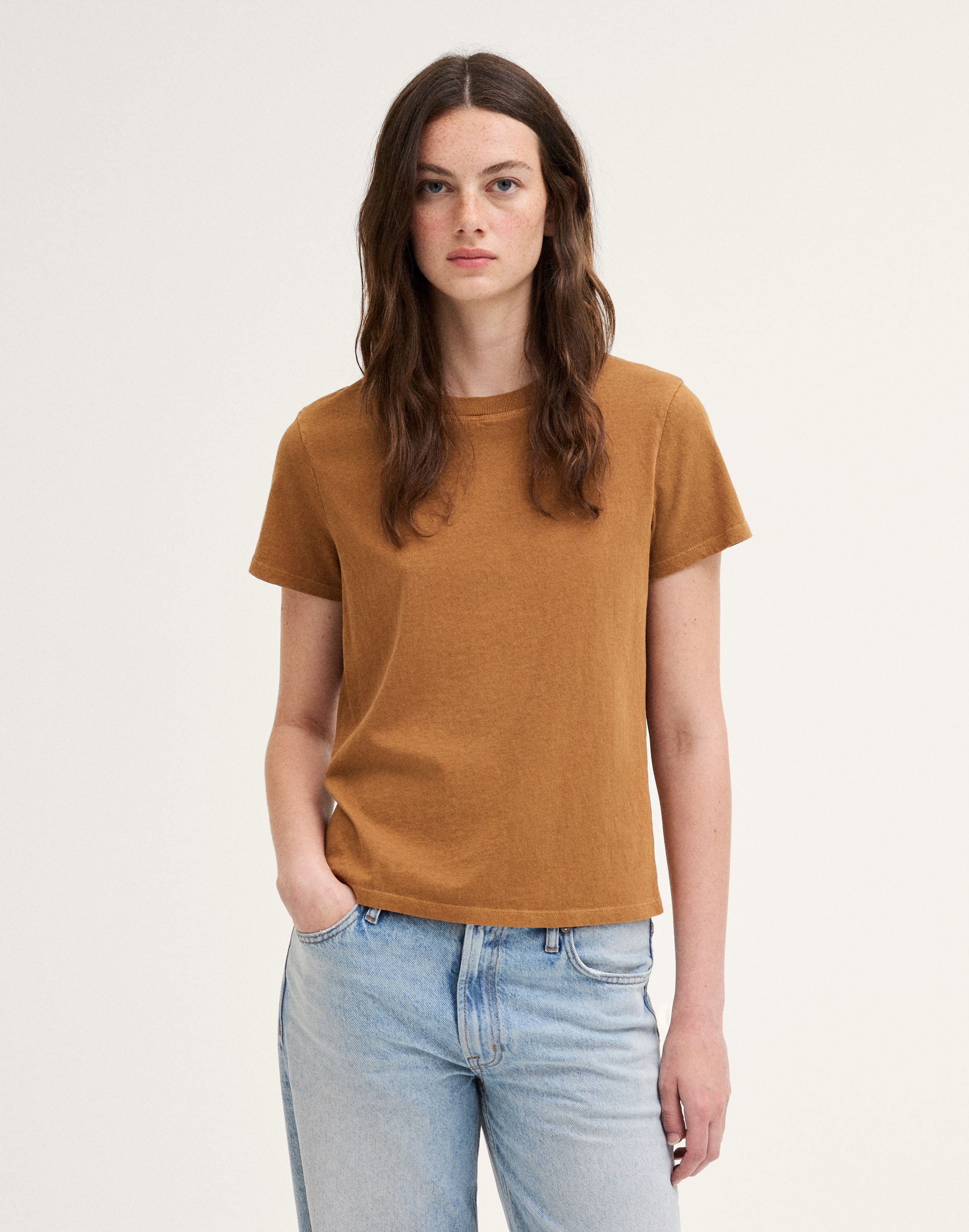 The Relaxed Tee in Vintage Jersey