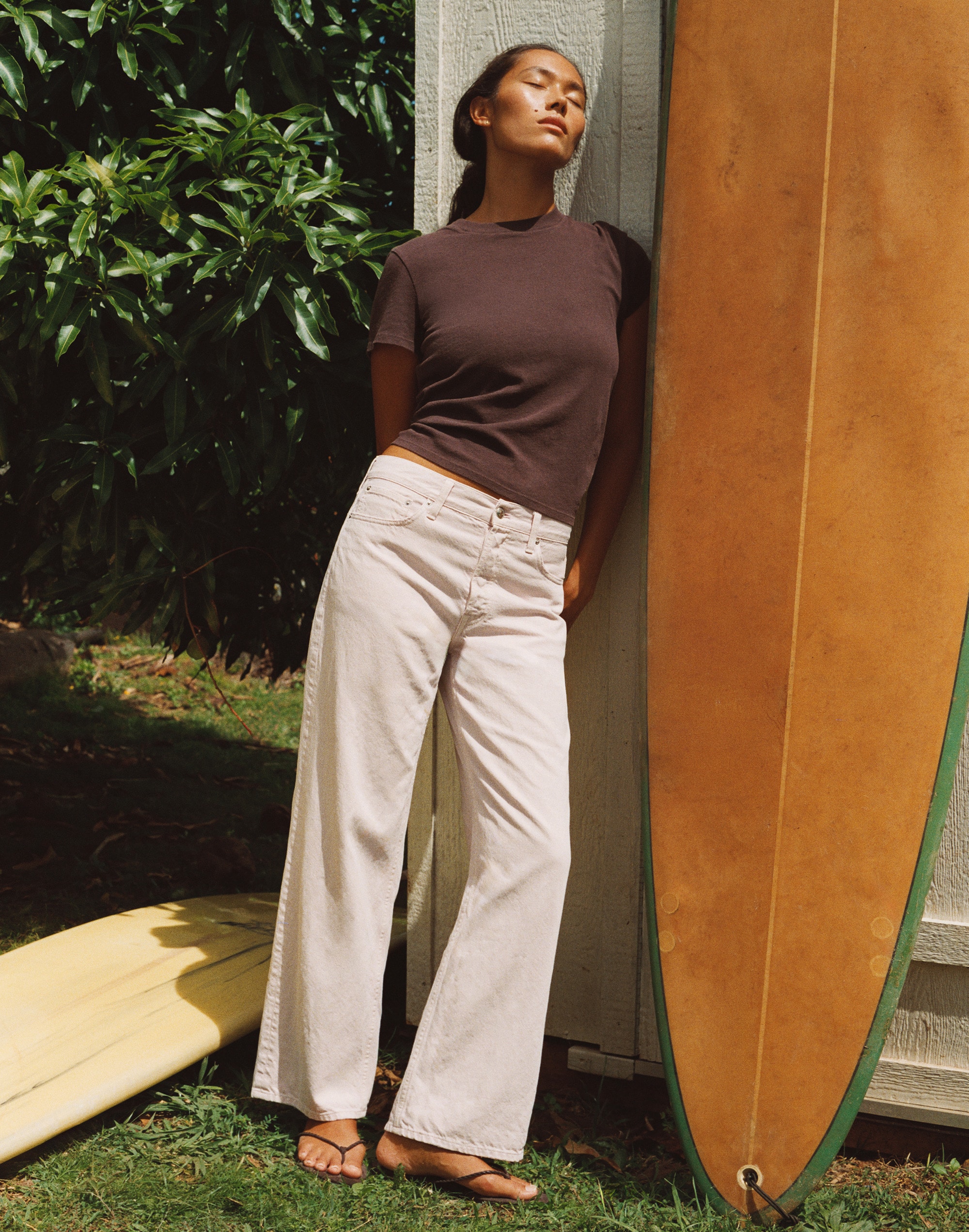 The Relaxed Tee in Vintage Jersey