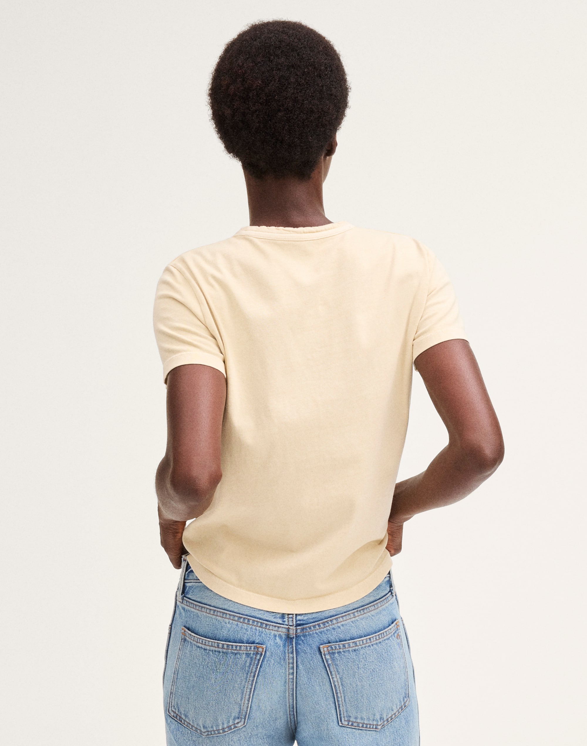 The Relaxed Tee in Vintage Jersey