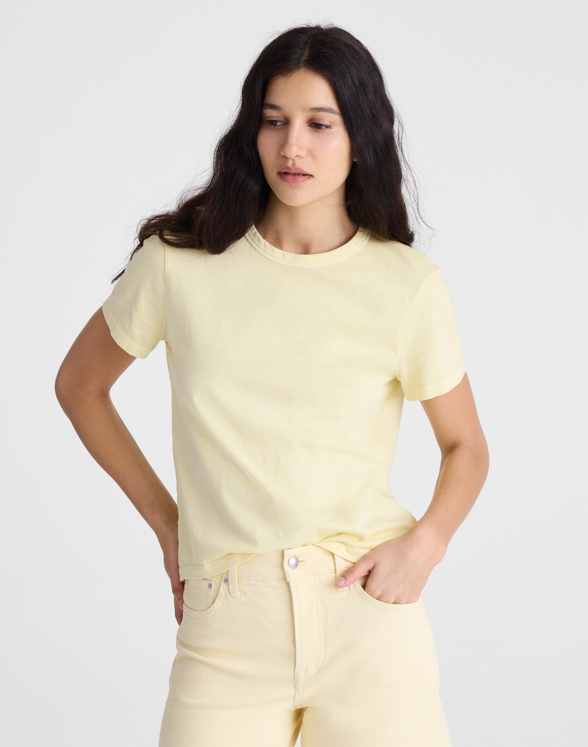 The Relaxed Tee in Vintage Jersey