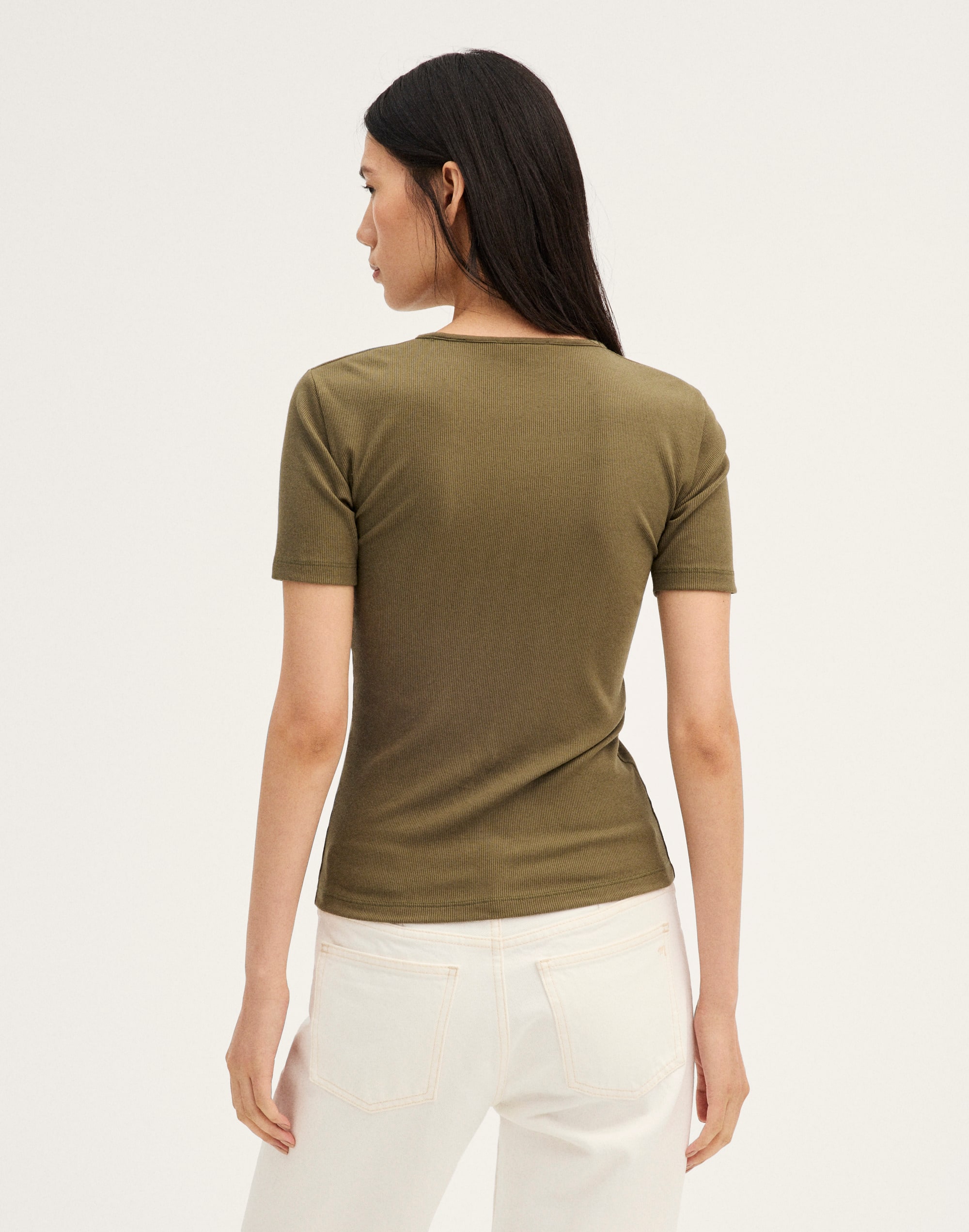 The 9-9 Tee in LuxeRib