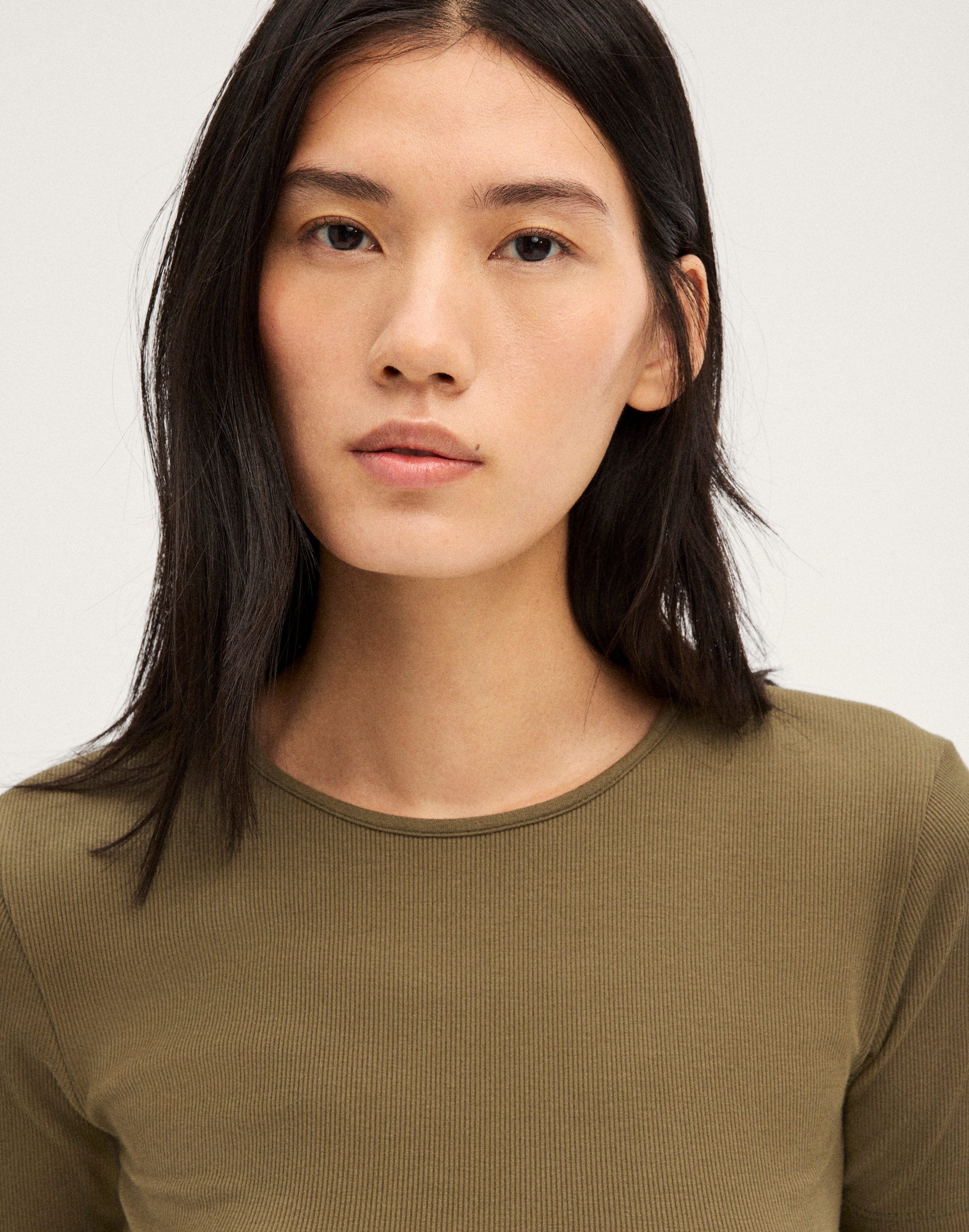 The 9-9 Tee in LuxeRib