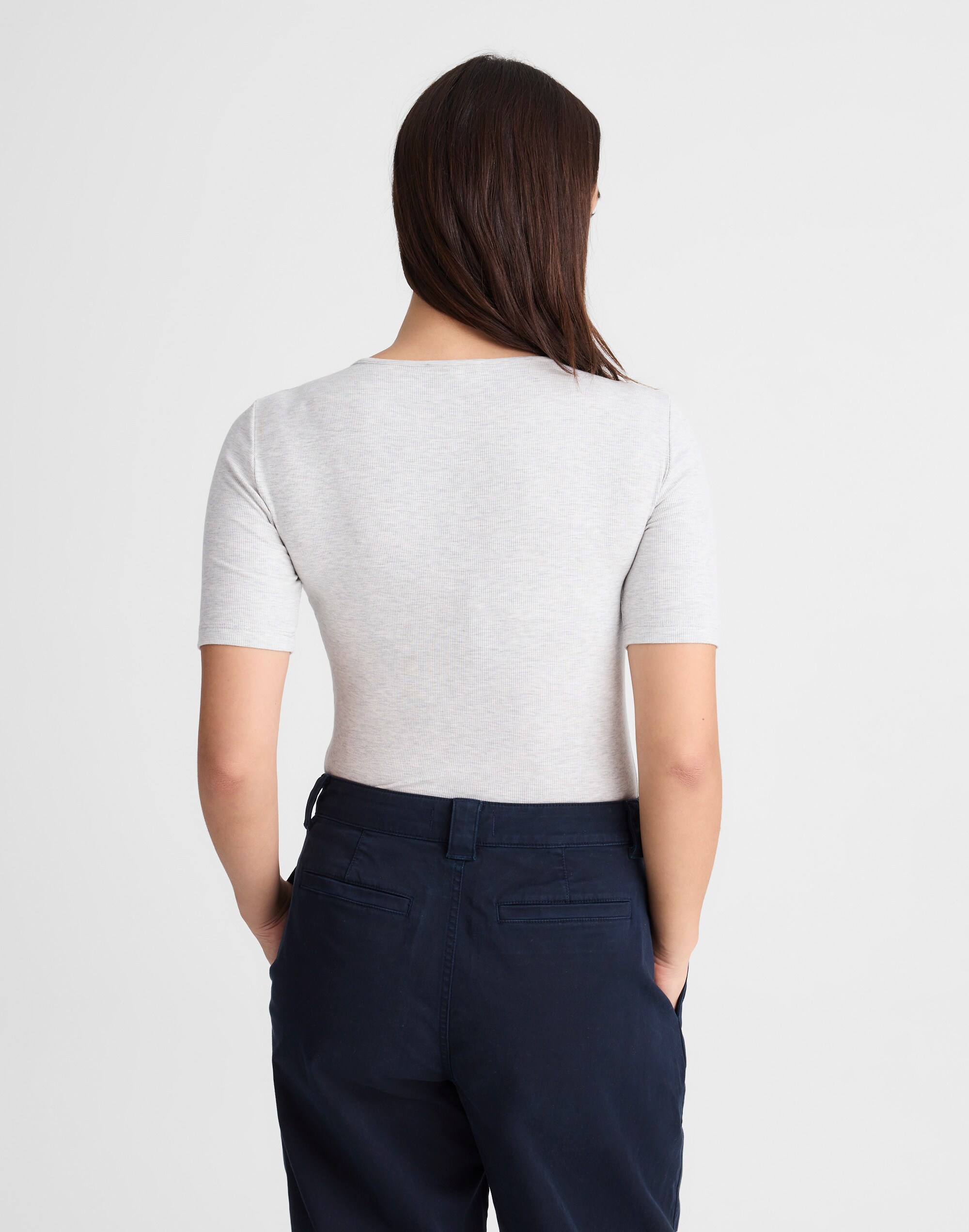 The 9-9 Tee in LuxeRib