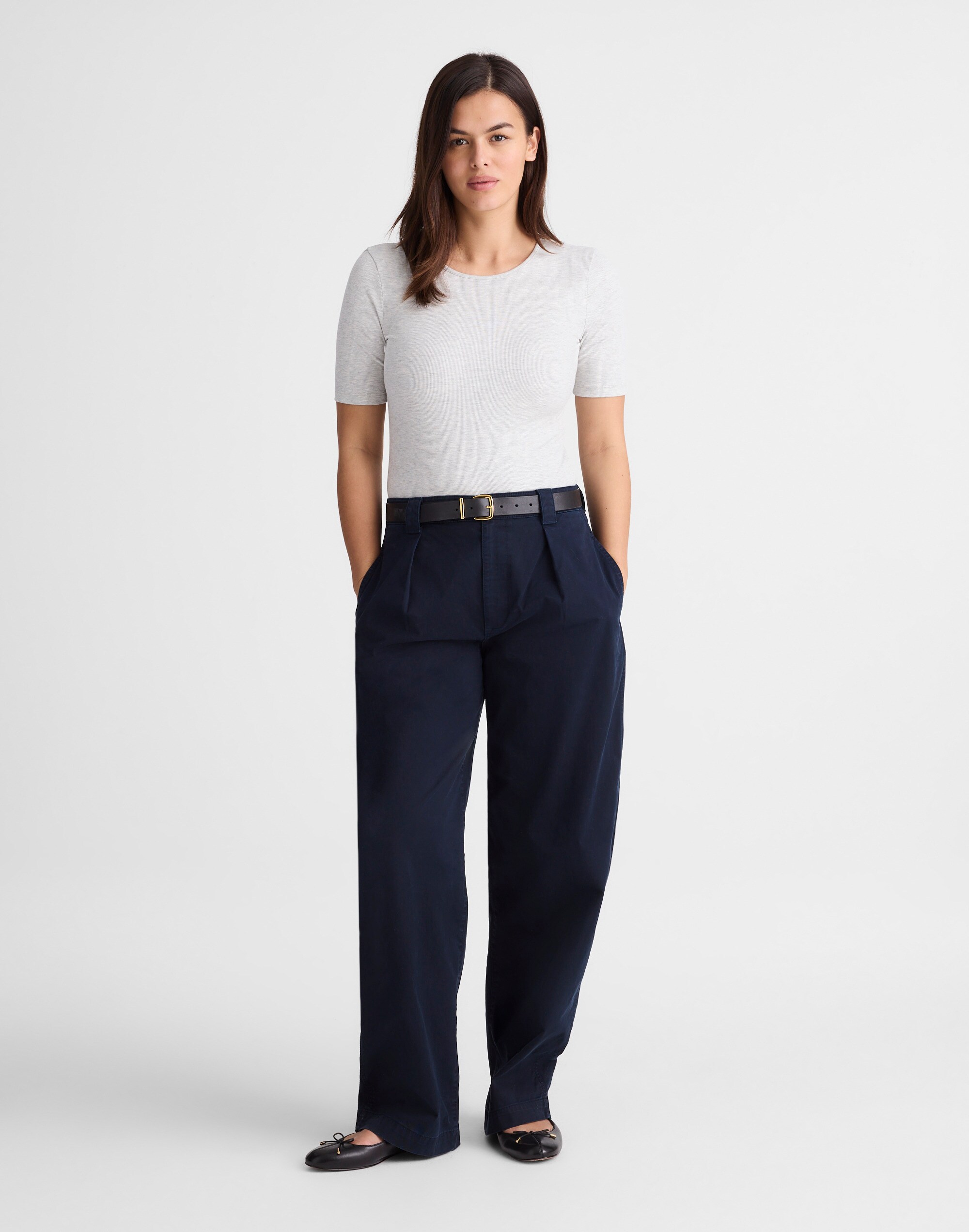 The 9-9 Tee in LuxeRib