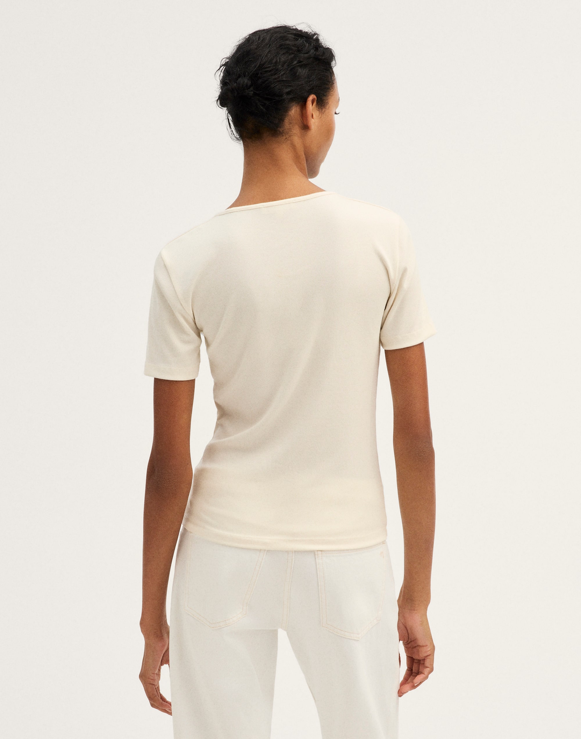 The 9-9 Tee in LuxeRib