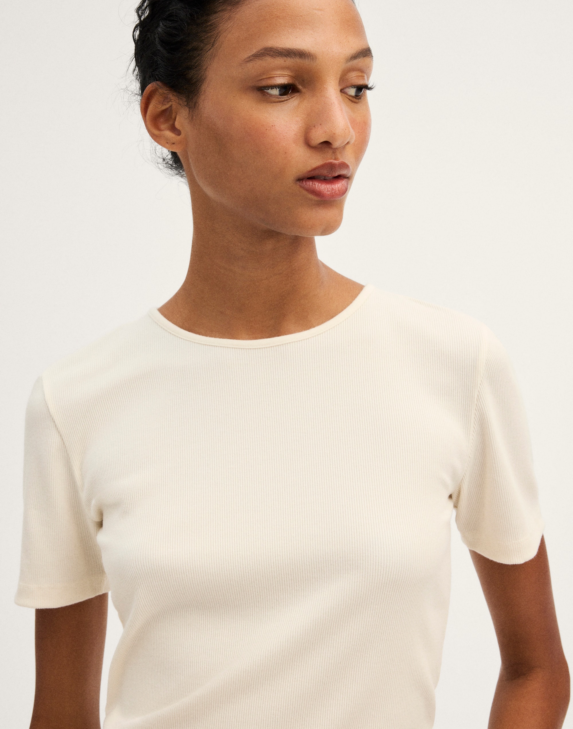 The 9-9 Tee in LuxeRib