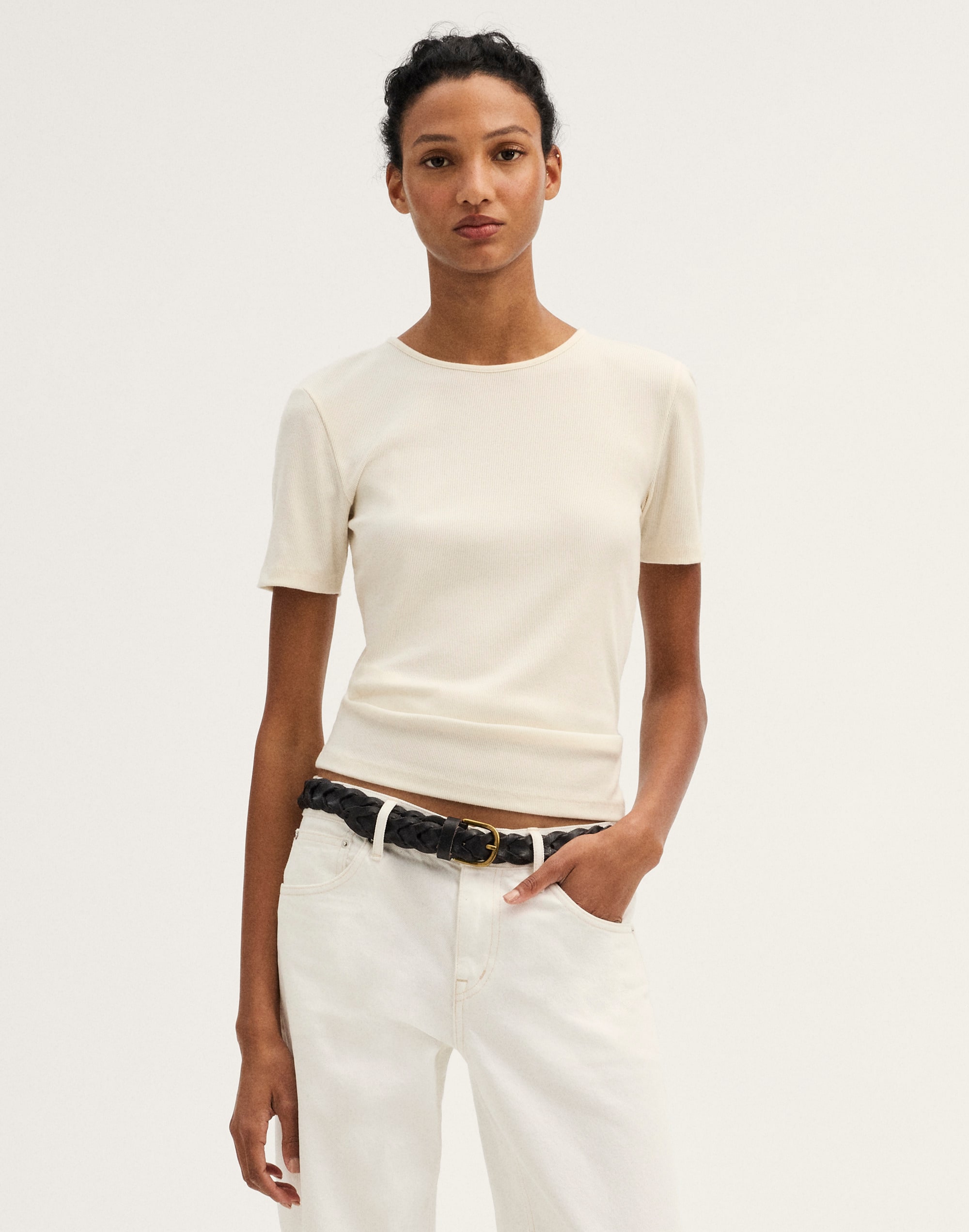 the 9-9 tee in luxerib