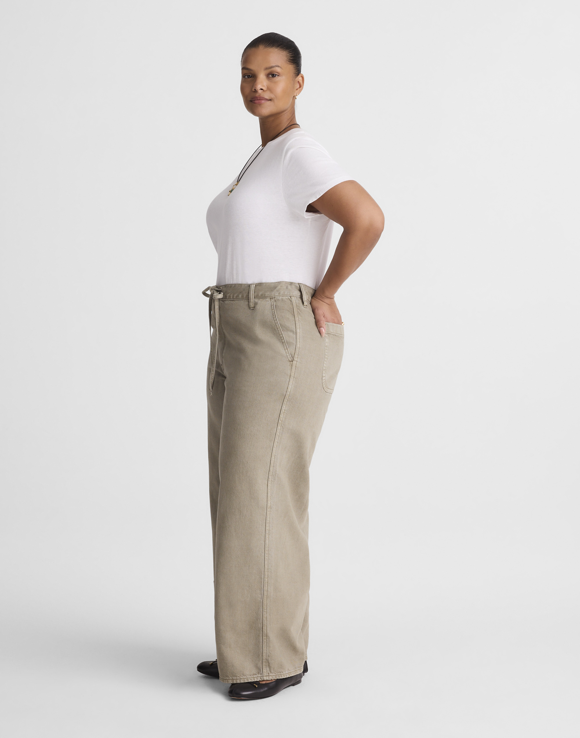 The Plus Ultimate Wide-Leg Pant