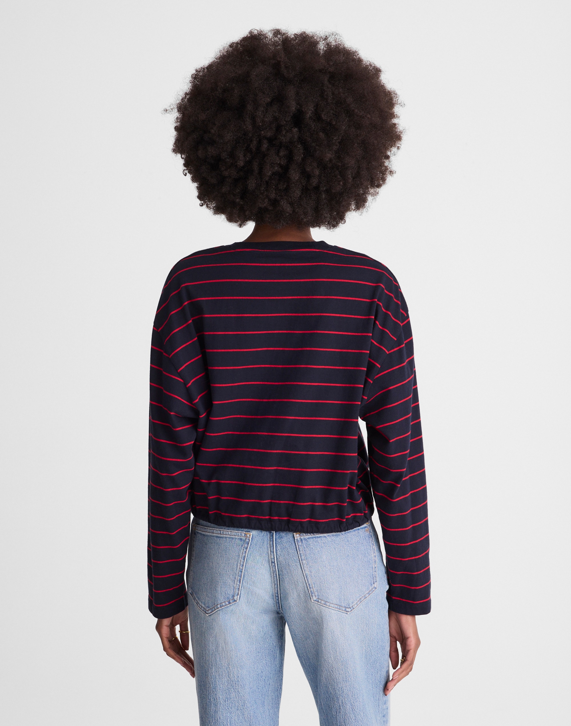 The Perfect Tie-Waist Tee in Allday Jersey