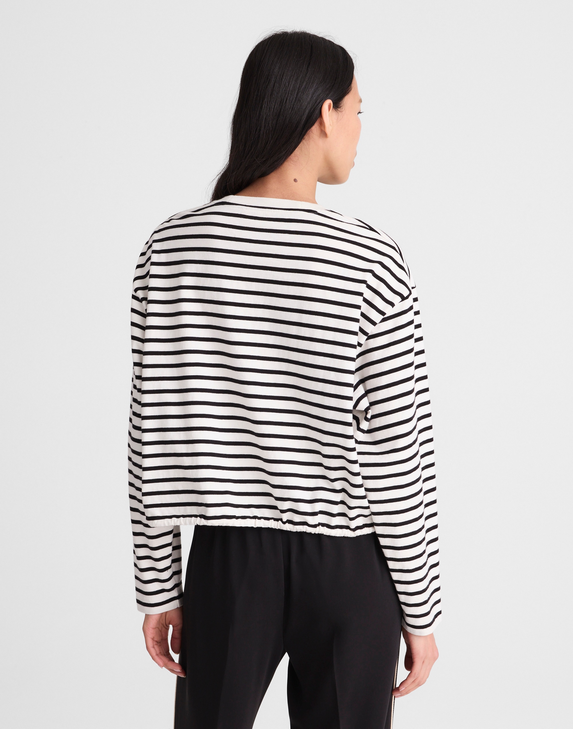 The Perfect Tie-Waist Tee in Allday Jersey