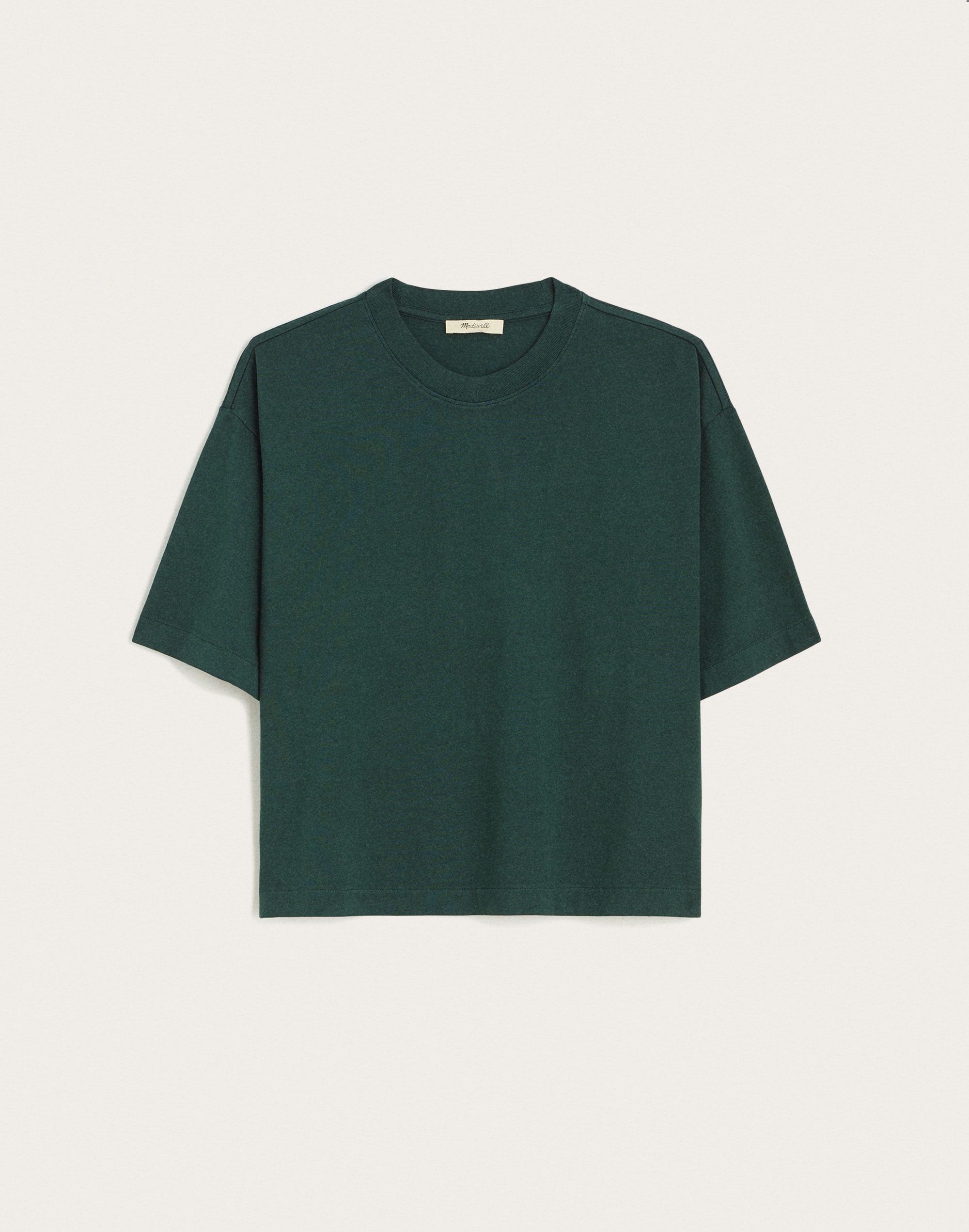 The Boxy Crop Tee in Allday Jersey Alternate Image 1