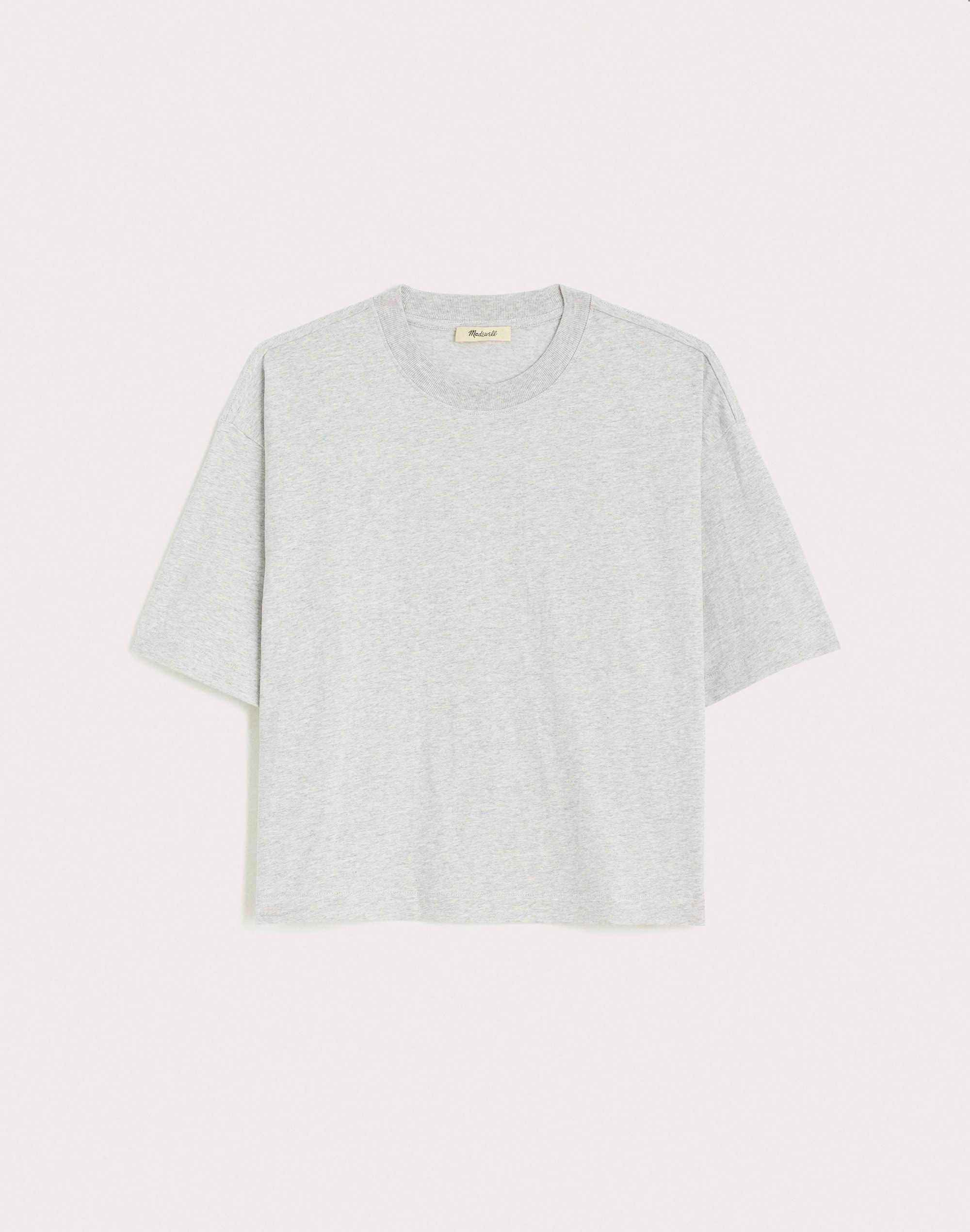 The Boxy Crop Tee in Allday Jersey