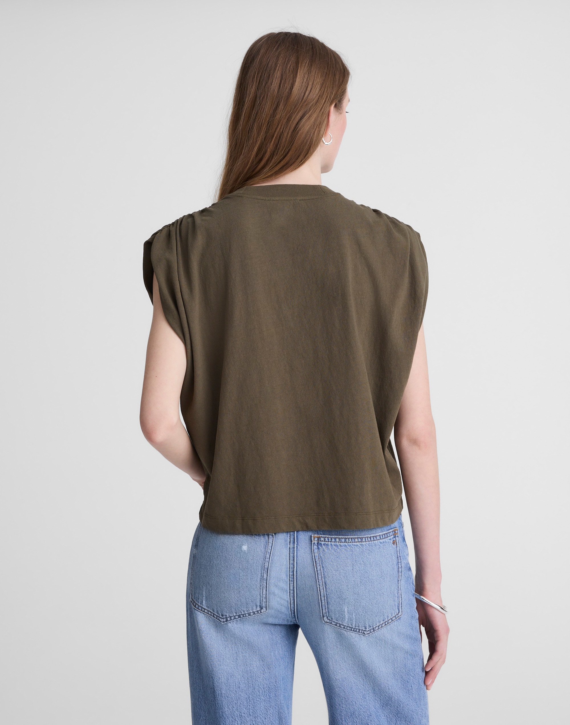 The Relaxed Muscle Tee in Vintage Jersey