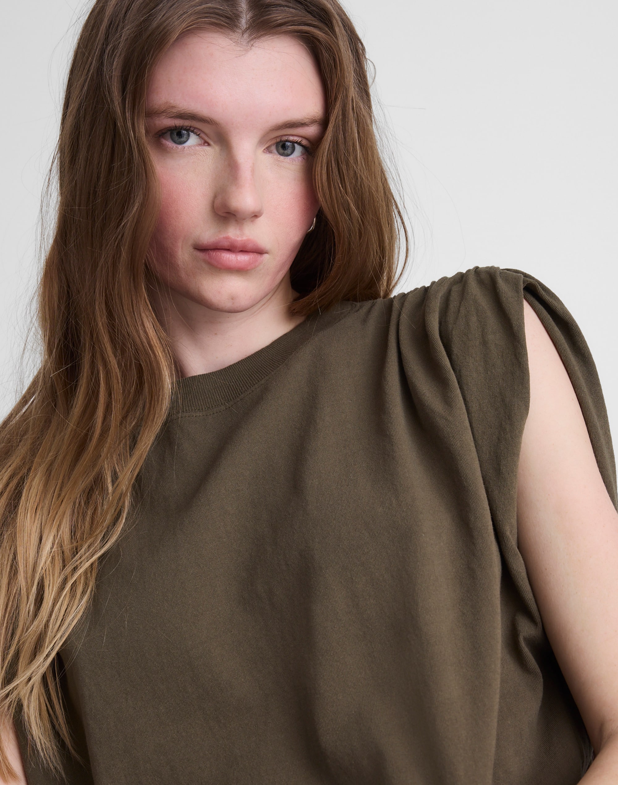 The Relaxed Muscle Tee in Vintage Jersey