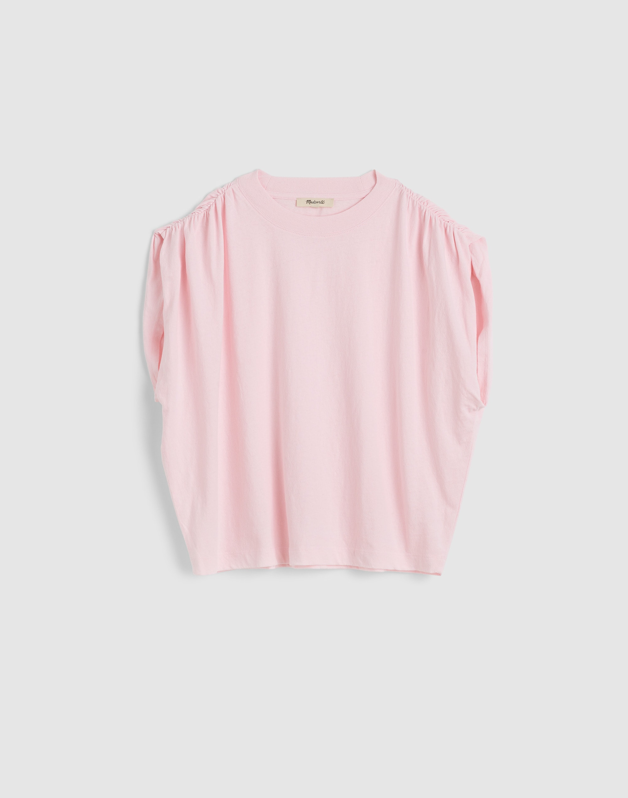 The Relaxed Muscle Tee in Vintage Jersey - Pink