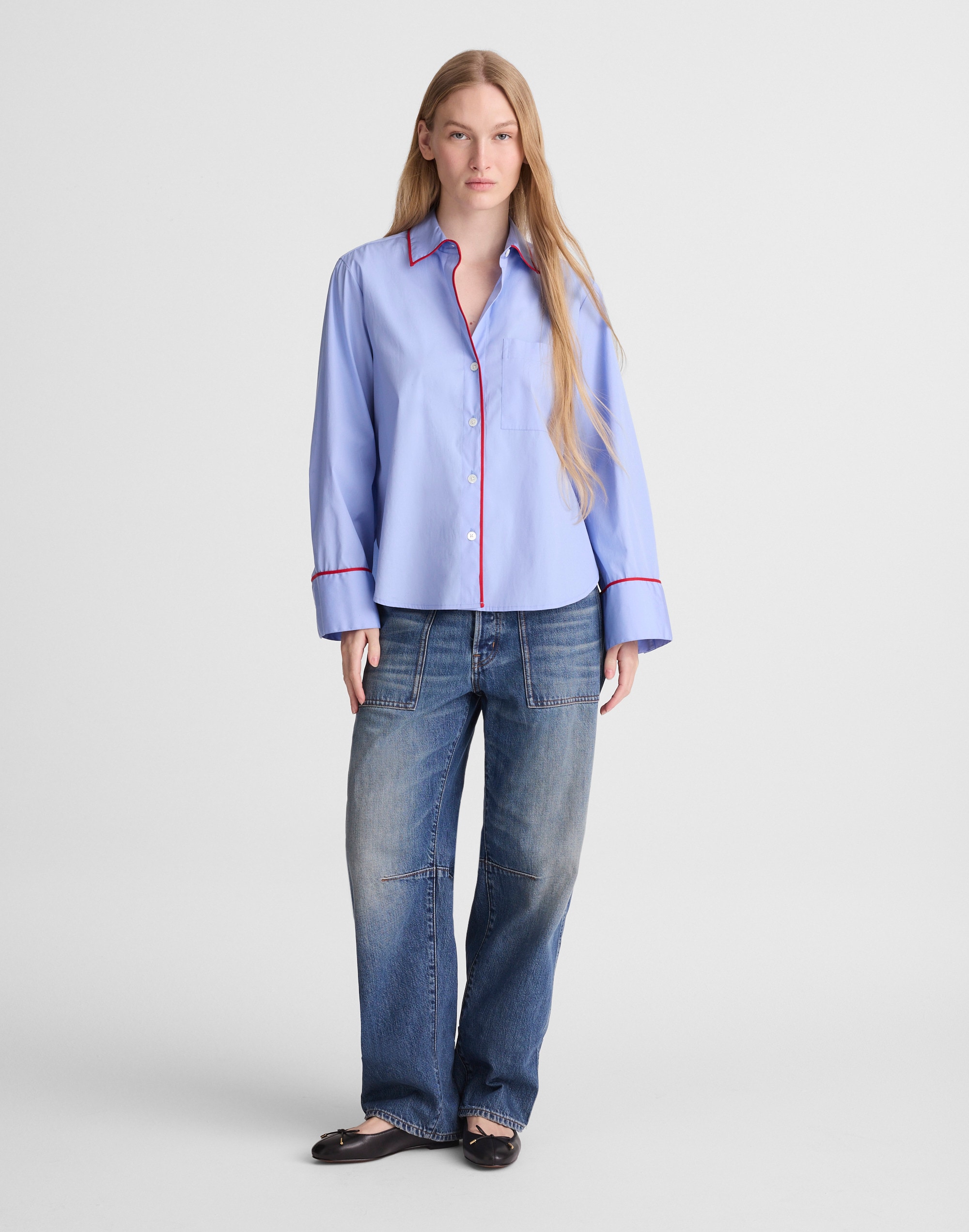 PJ Shirt in Poplin