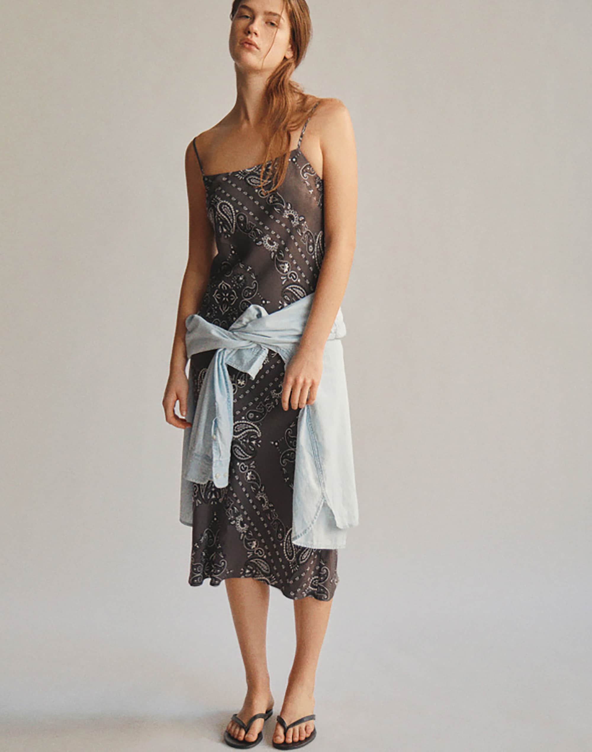 Cami Midi Slip Dress