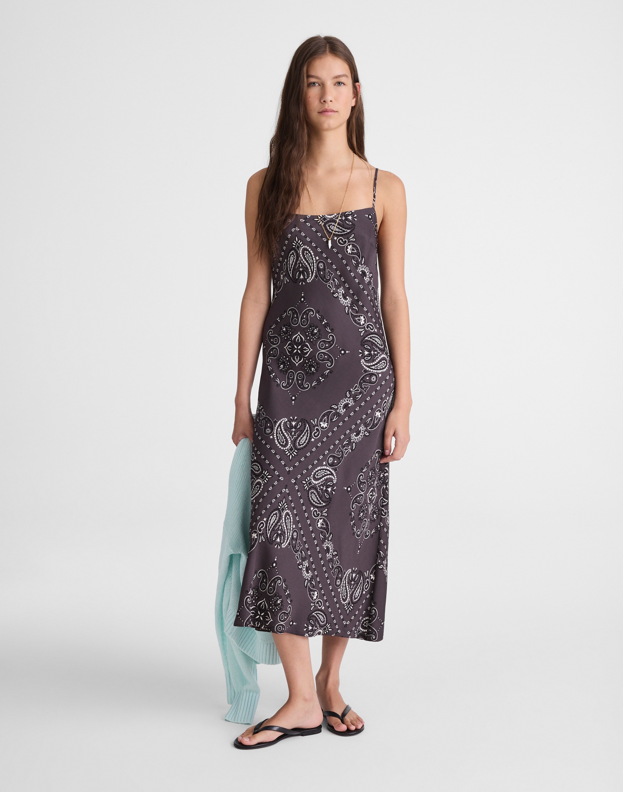 Cami Midi Slip Dress