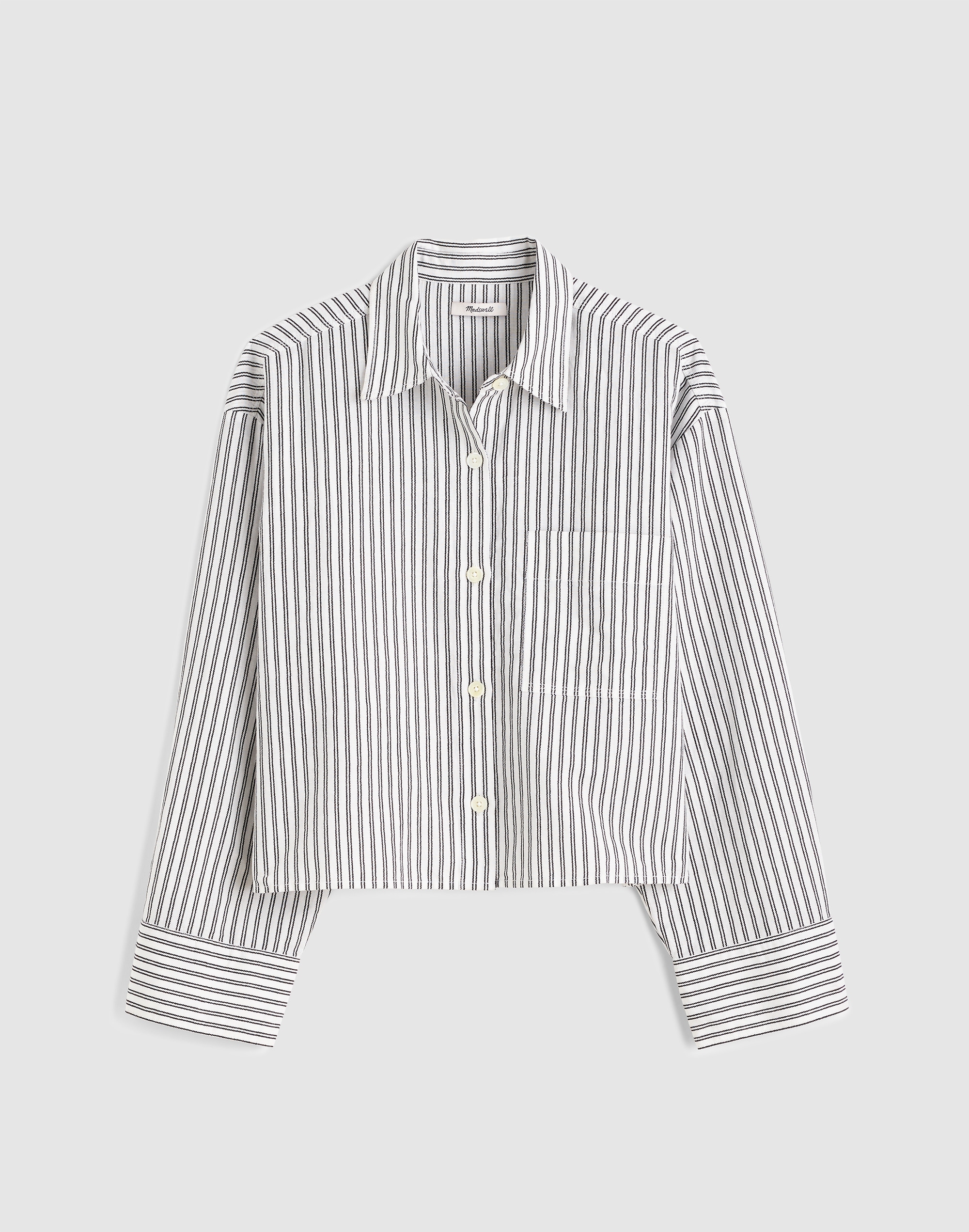 Straight-Hem Shirt